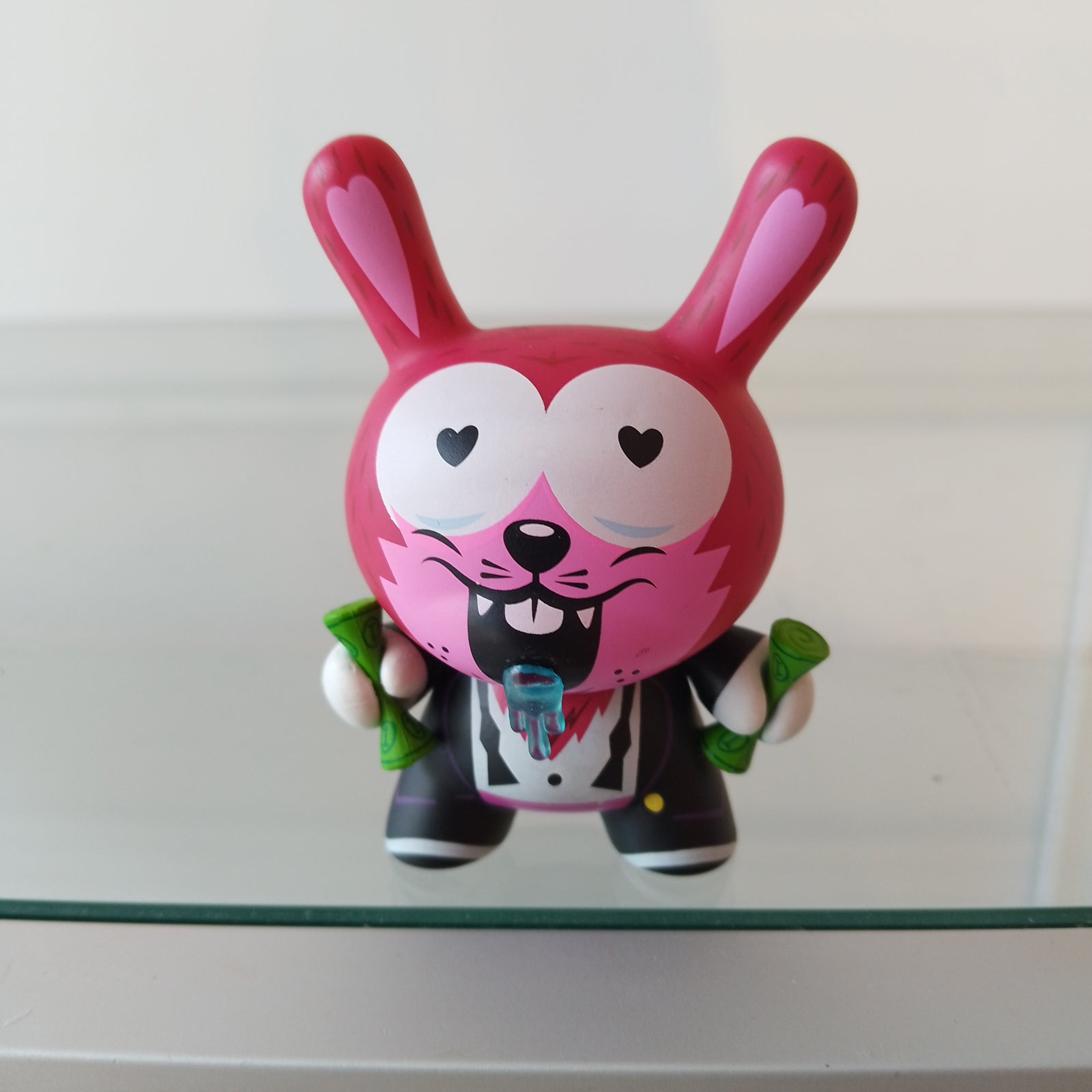 Money Red Wolf - Evolved Dunny Series by by Kidrobot