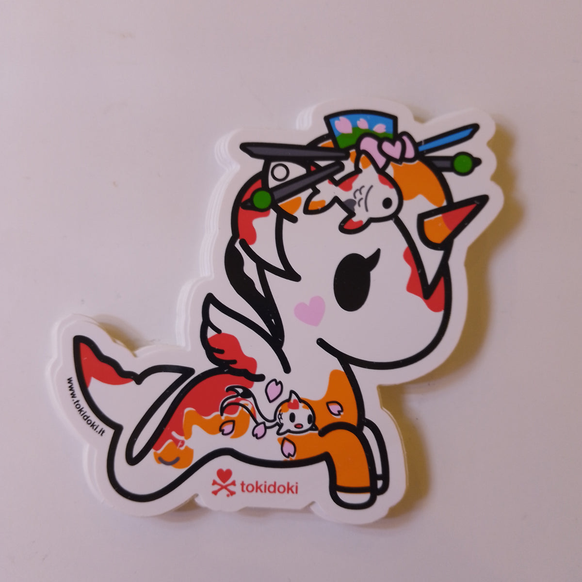 Koi Mermicorno Die Cut Sticker by Tokidoki