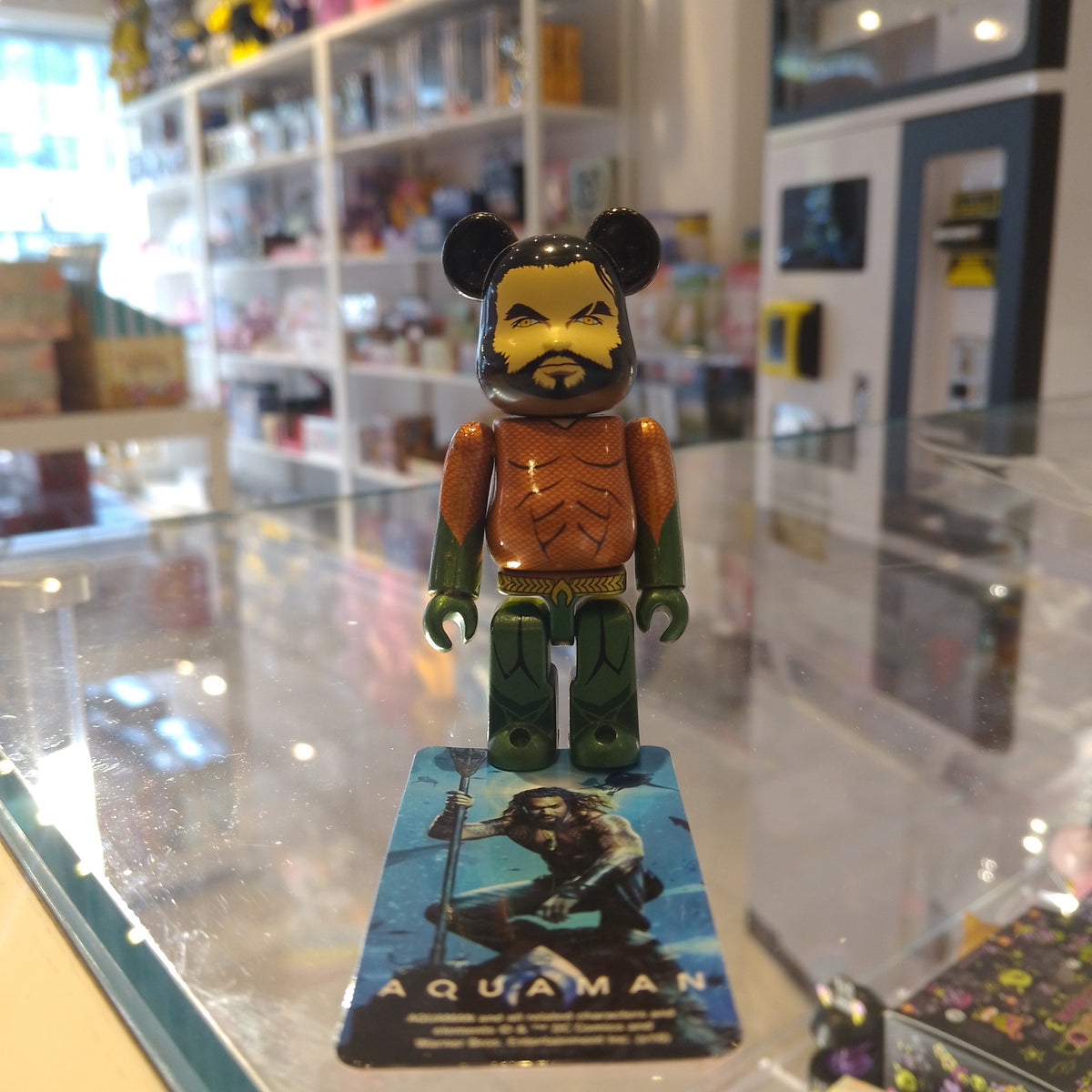 Aquaman - Bearbrick Series 37 by Medicom Toy