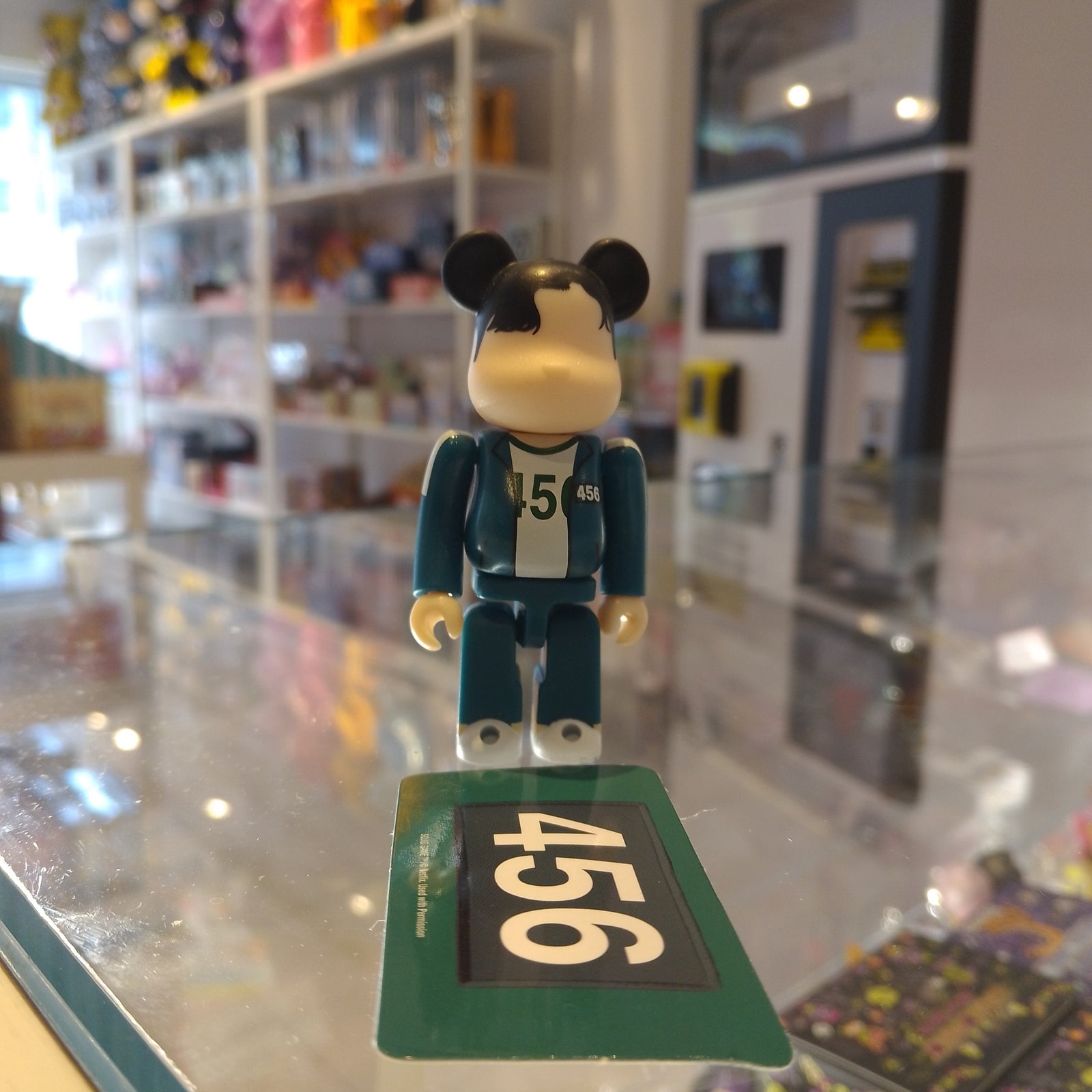 Squid Game Player 456 - Bearbrick Series 44 by Medicom Toy