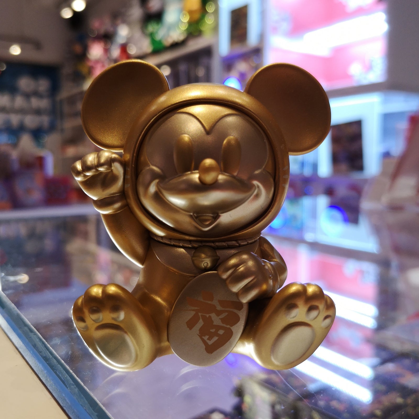 Mickey Lucky Cat (Gold) - Fukuheya Lucky Series by URDU