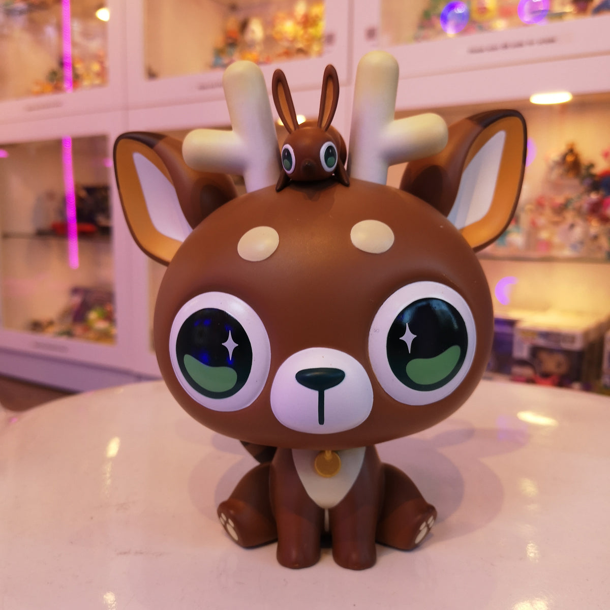 Deercat and Friends (brown) by Aki Huang x Strange Cat Toys