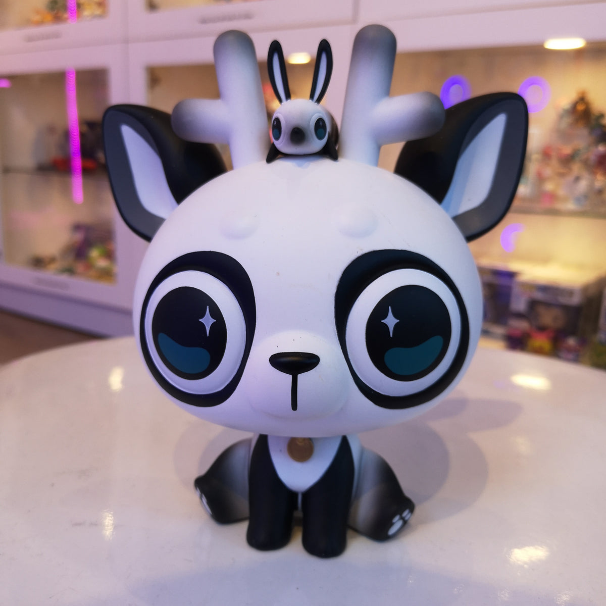 Deercat and Friends Panda by Aki Huang x Strange Cat Toys