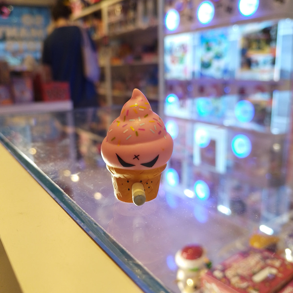 Kozik Ice-cream (pink) - Mongers Series mini figure by Kozik
