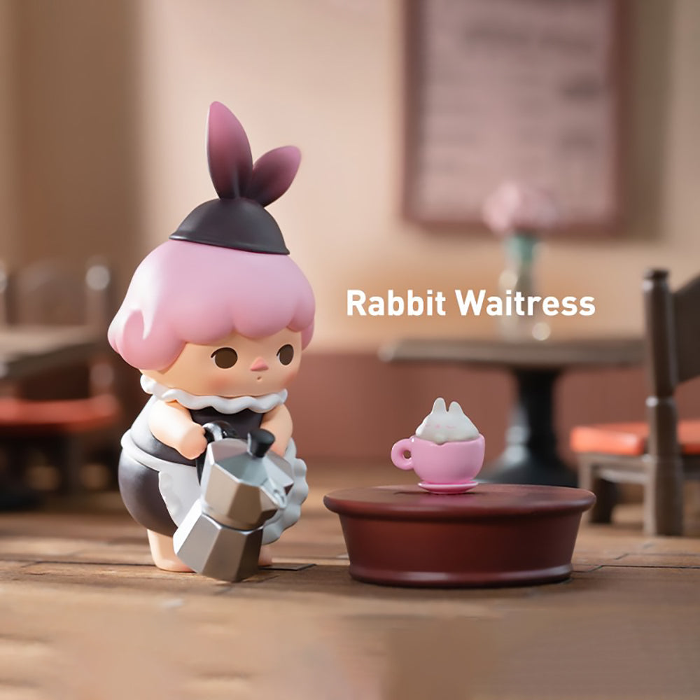 Rabbit Waitress - Pucky Rabbit Cafe Series by POP MART