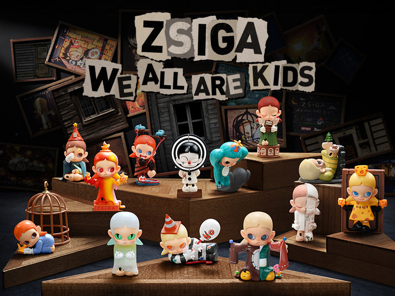 ZSIGA •Twins •Let It Be •We All Are Kids Zsiga We All Are Kids Series Figures by POP MART - Mindzai Toy Shop