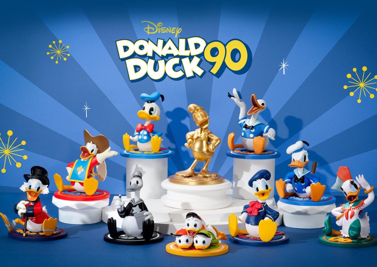 Mickey Famiry POPMART ドナルド　デイジー　ディズニー Disney Donald Duck 90th Anniversary Series Figures by POP