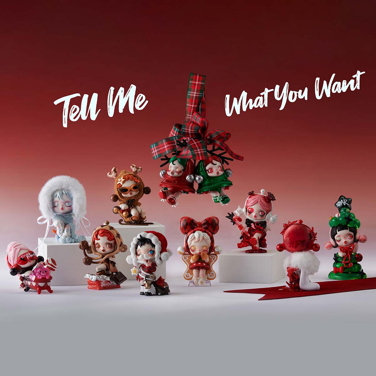 SKULLPANDA Tell Me What You Want Series Figures by POP MART