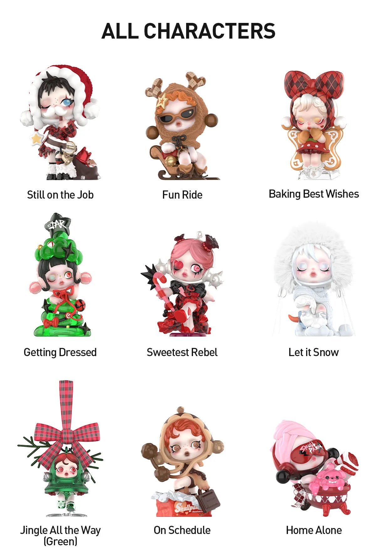 ファッション好きが選ぶ人気ブランドランキング SKULLPANDA Tell MART POP by Figures Series Want You What Me その他