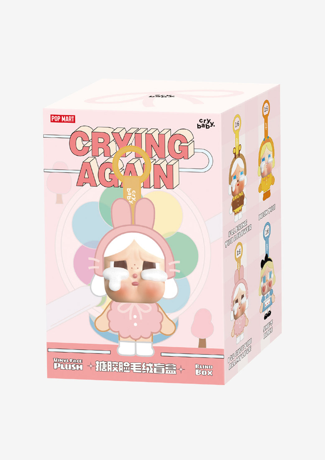 CRYBABY Crying Again Series-Vinyl Face  Plush Blind Box by POP MART