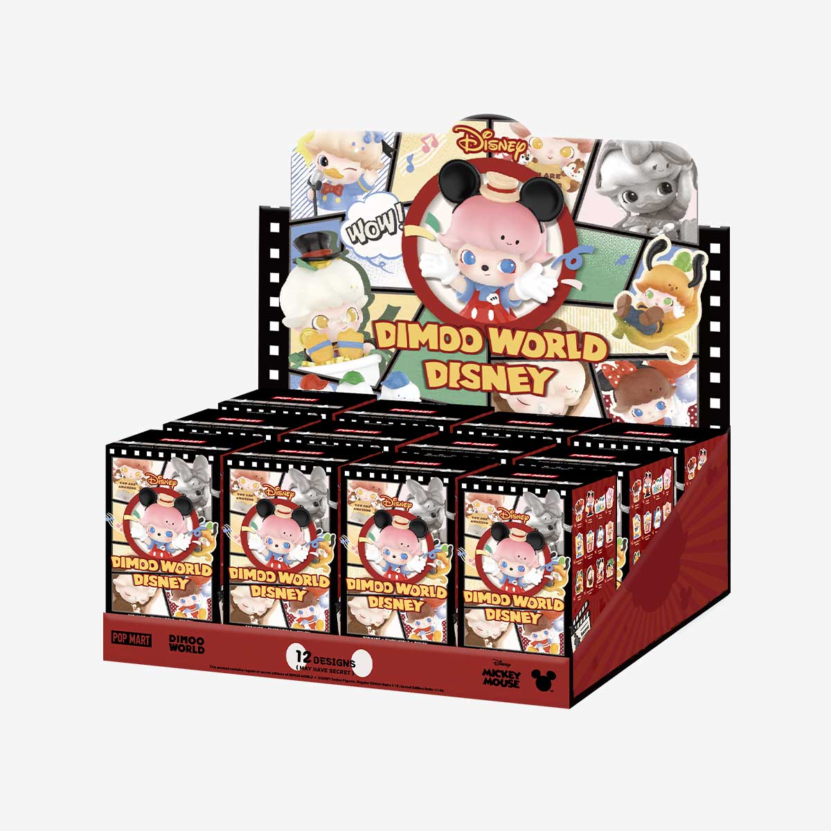 Dimoo World × Disney Series Figures Blind Box  by POP MART