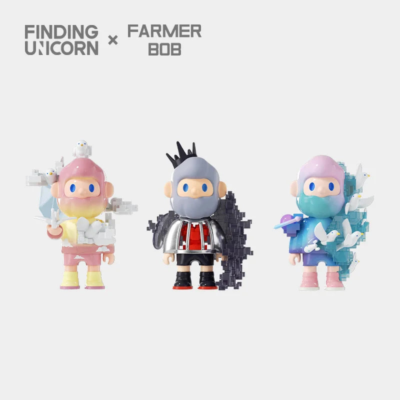FARMER BOB フィギュア Farmer Bob Next Generation Pixel Universe Blind Box Series