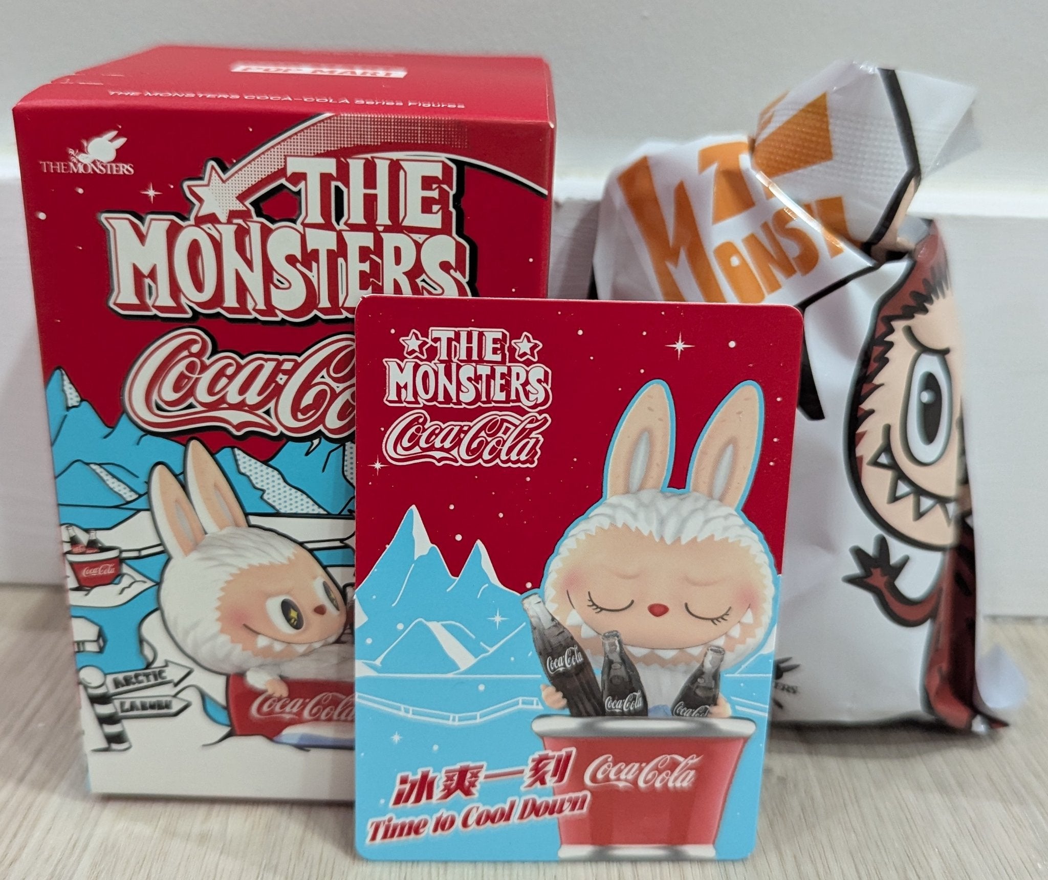 Time to Cool Down - THE MONSTERS COCA-COLA Series Figures by