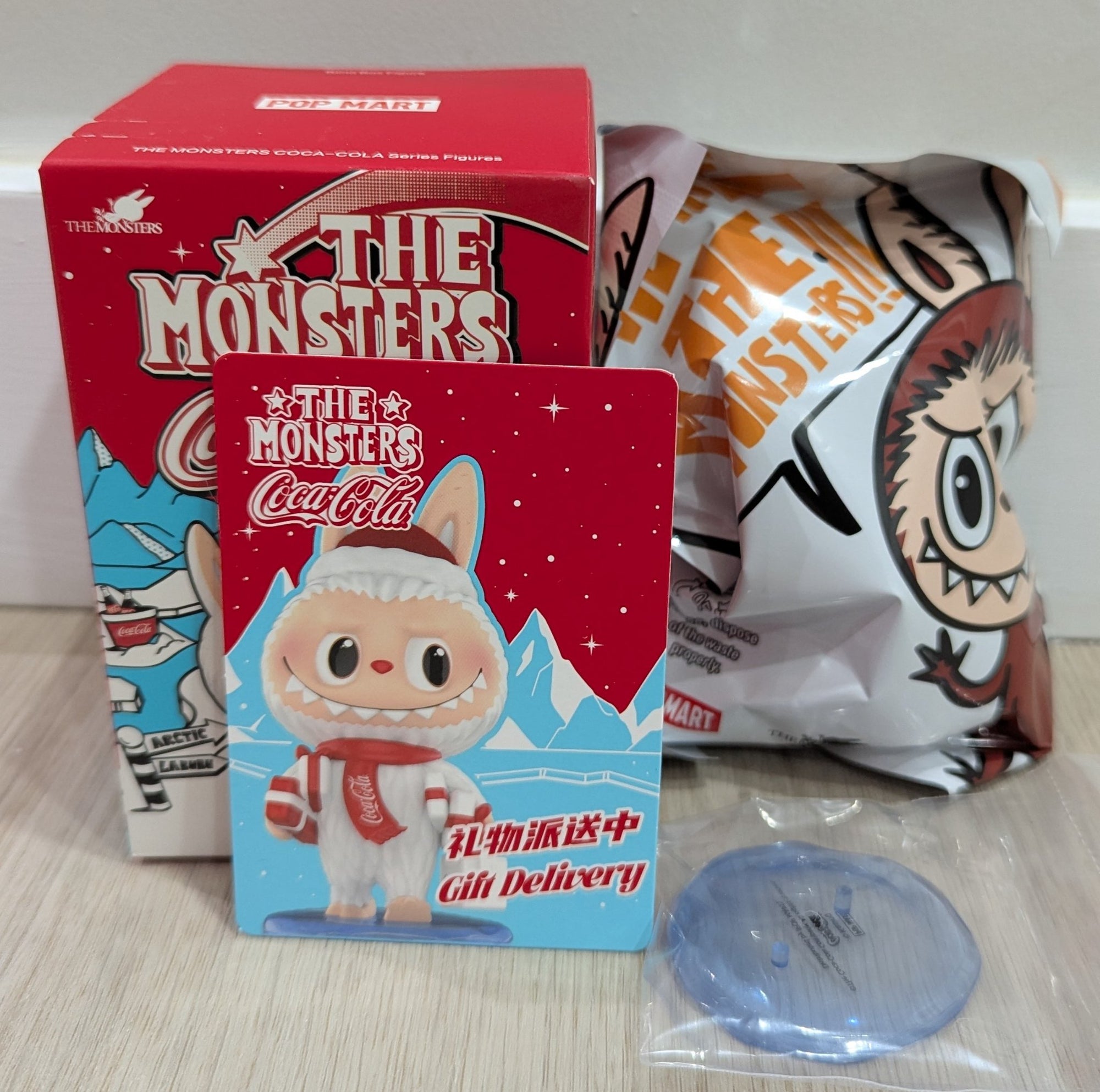 POP MART THE MONSTERS Coca-Cola 5個セット Gift Delivery - THE MONSTERS COCA-COLA Series Figures by POP