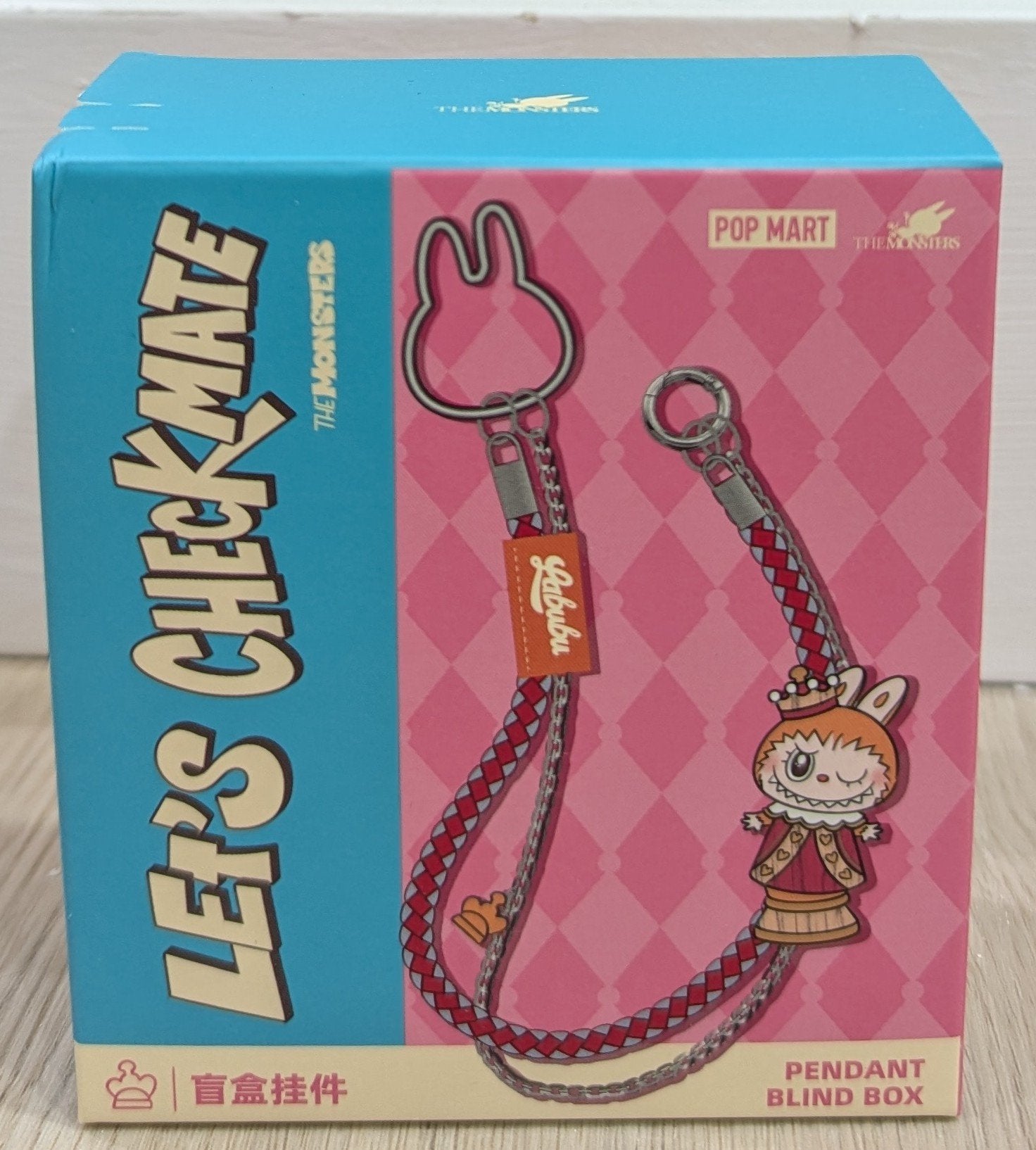 Bishop - Labubu THE MONSTERS Let's Checkmate Pendant - Pop