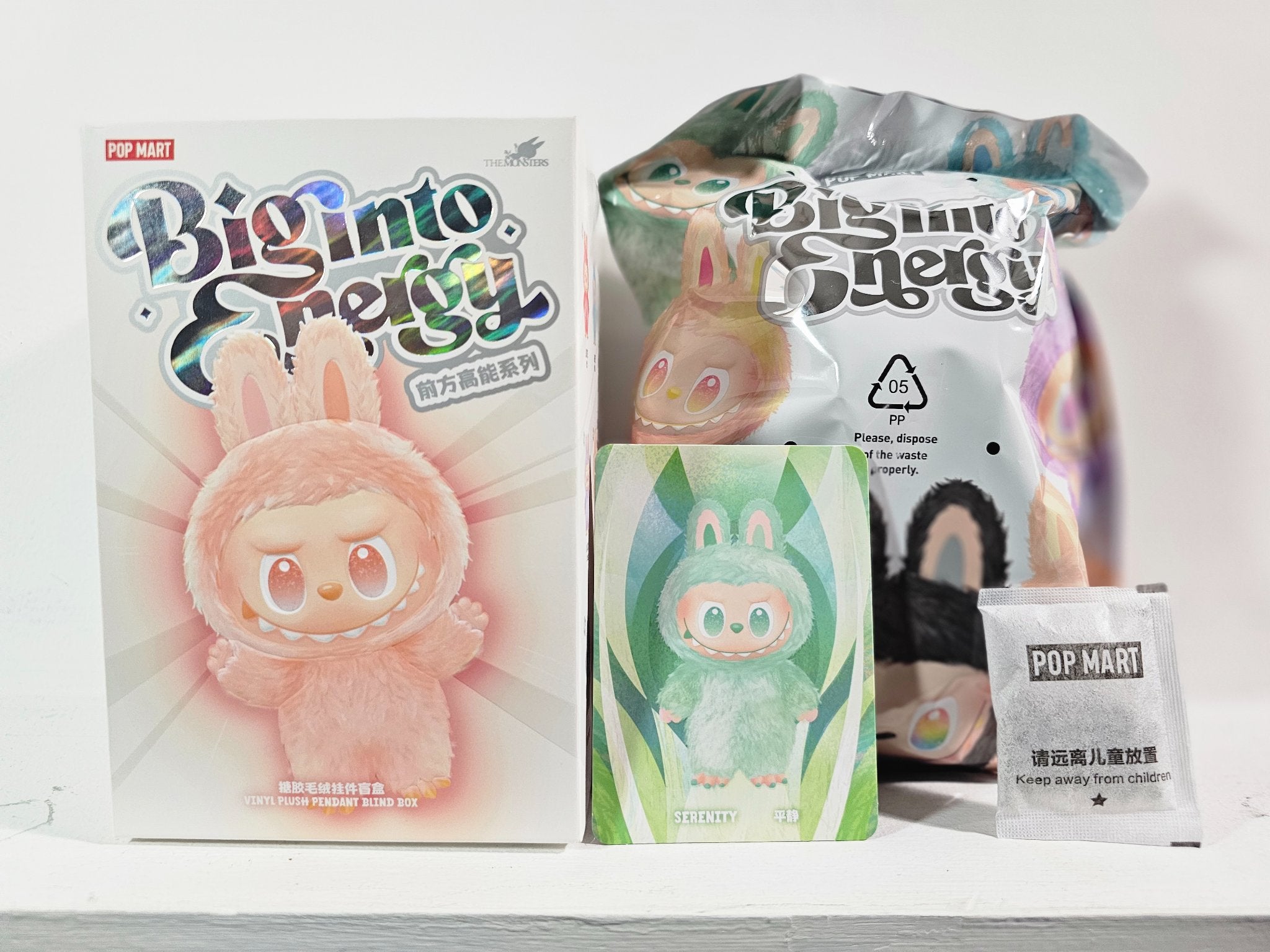 【LABUBU】Big into Energy LOVE & SERENITY Serenity - THE MONSTERS (Labubu) Big into Energy Series