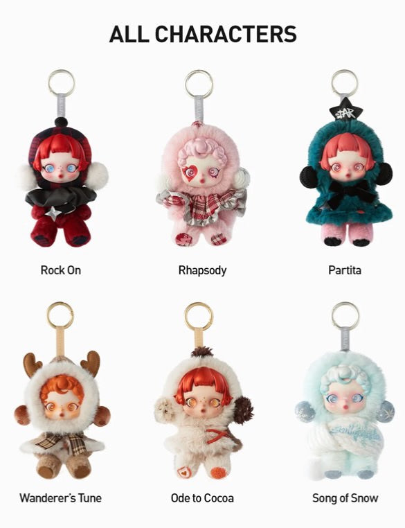 Winter Symphony Series Plush Blind Box SKULLPANDA by POP MART