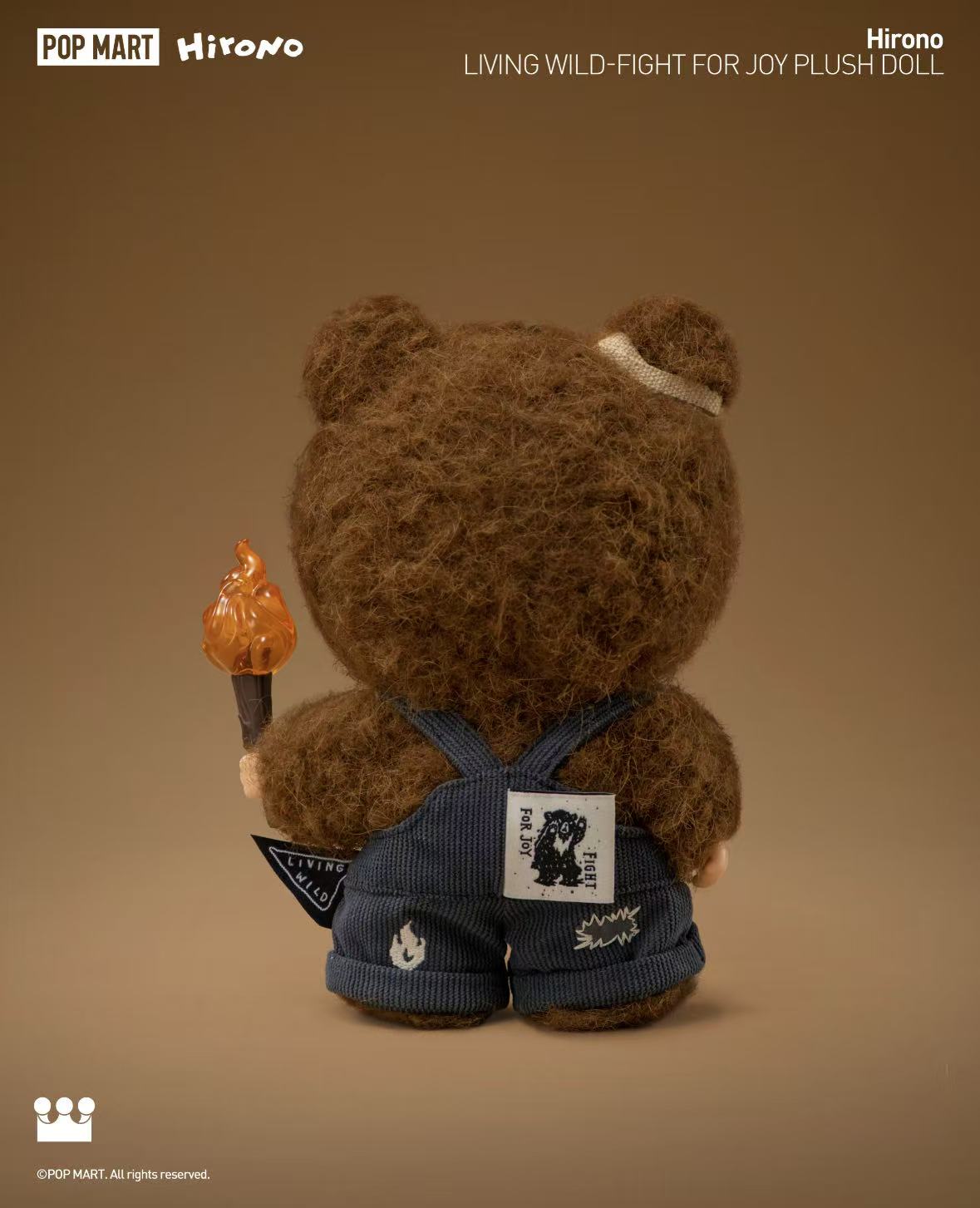 Hirono Living Wild-Fight for Joy Plush Doll by POP MART
