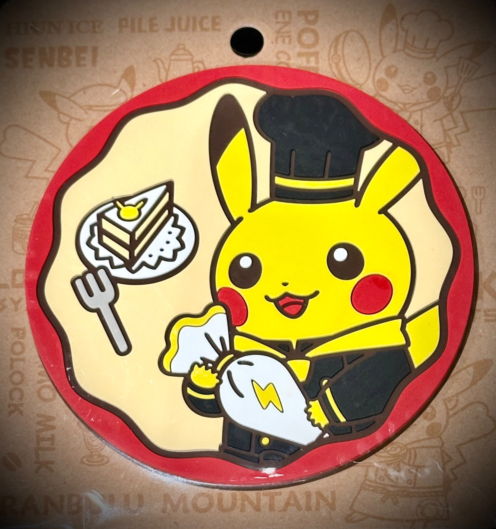 Brand new exclusive Japan Pokemon Cafe pocket monster coasters x 5 Pikachu. Snorlax. - 1