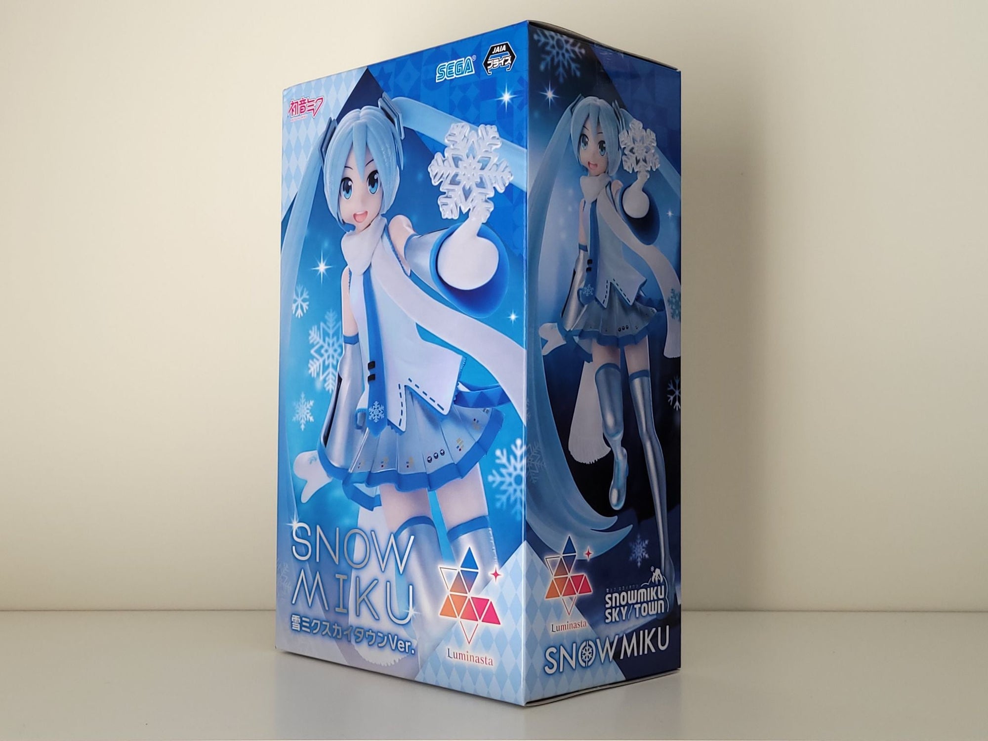 Hatsune Miku Luminasta Figure - Snow Miku by SEGA - 7