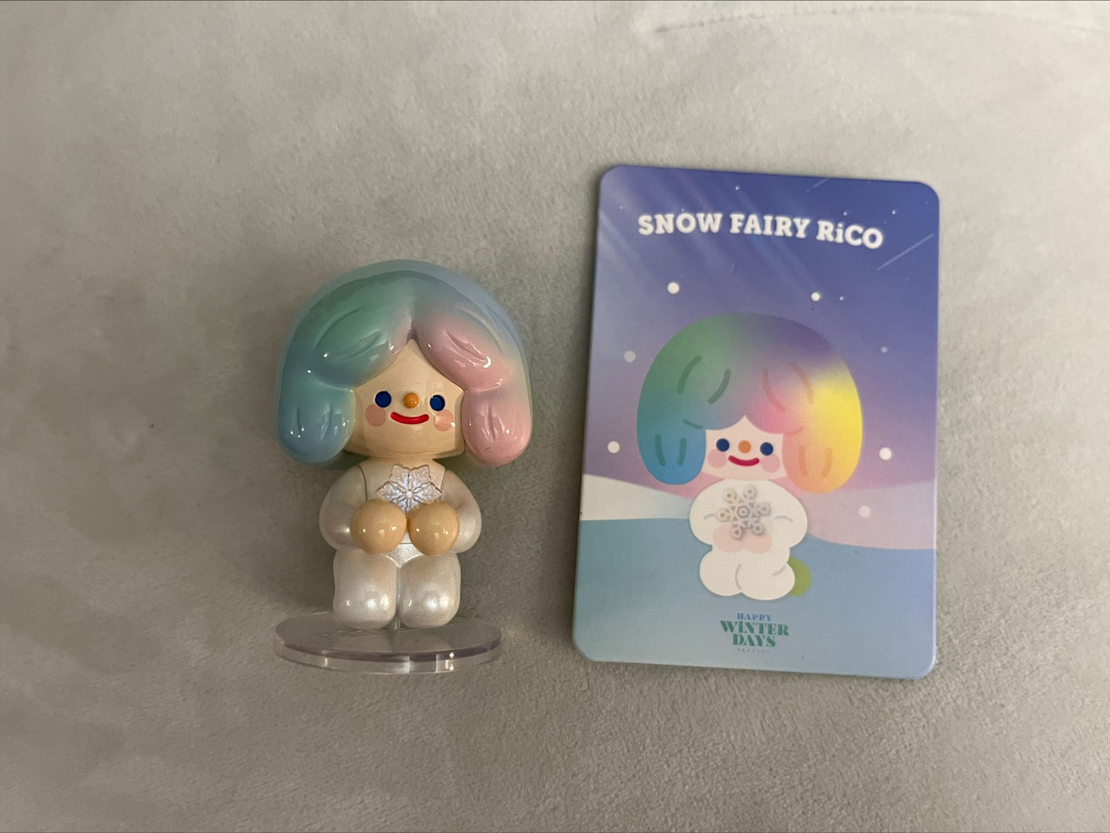 Snow Fairy Rico - RiCO Happy Winter Days Blind Box Series by Rico x Finding Unicorn - 1