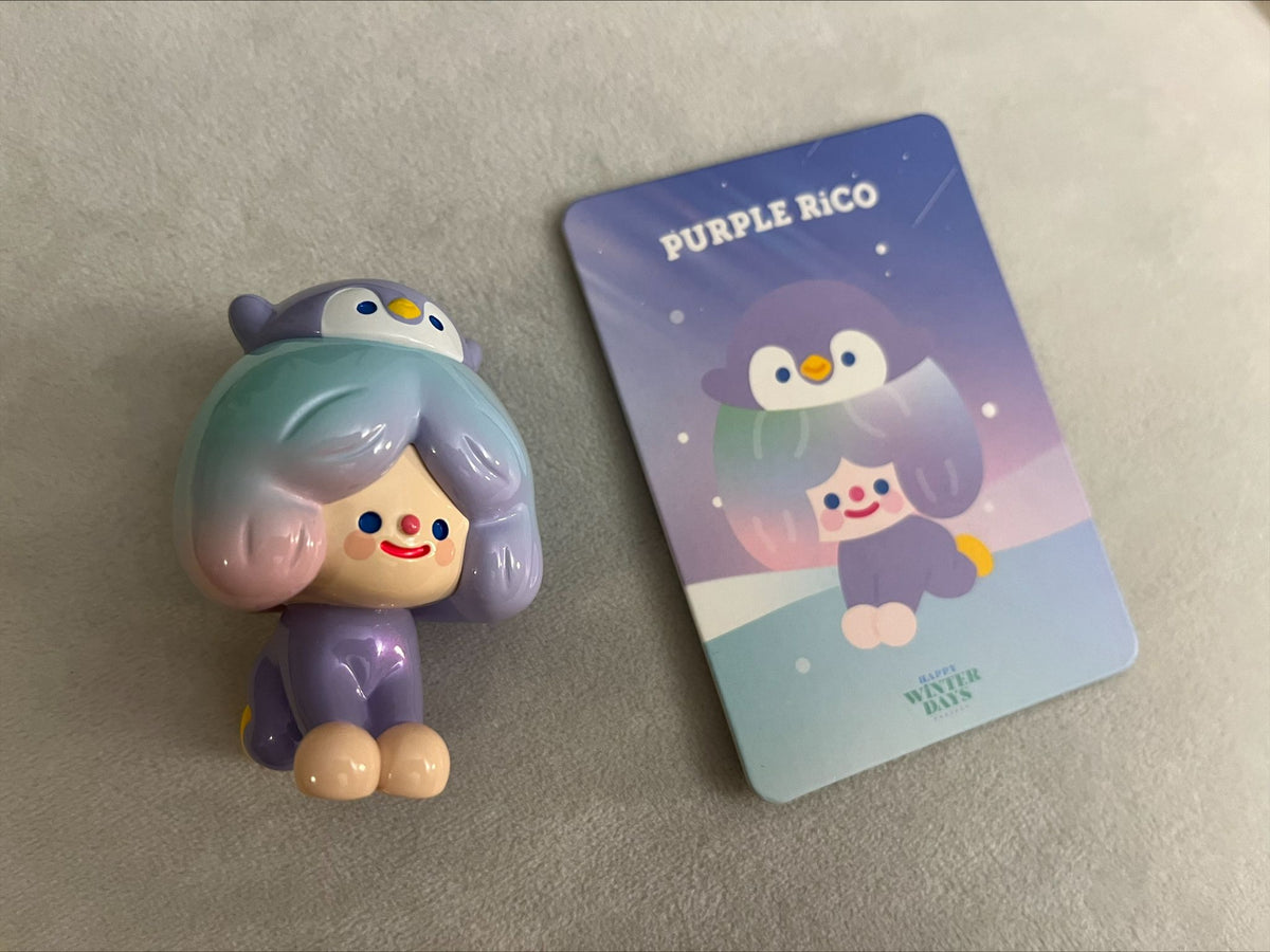 Purple Rico - RiCO Happy Winter Days Blind Box Series by Rico x Finding Unicorn - 1