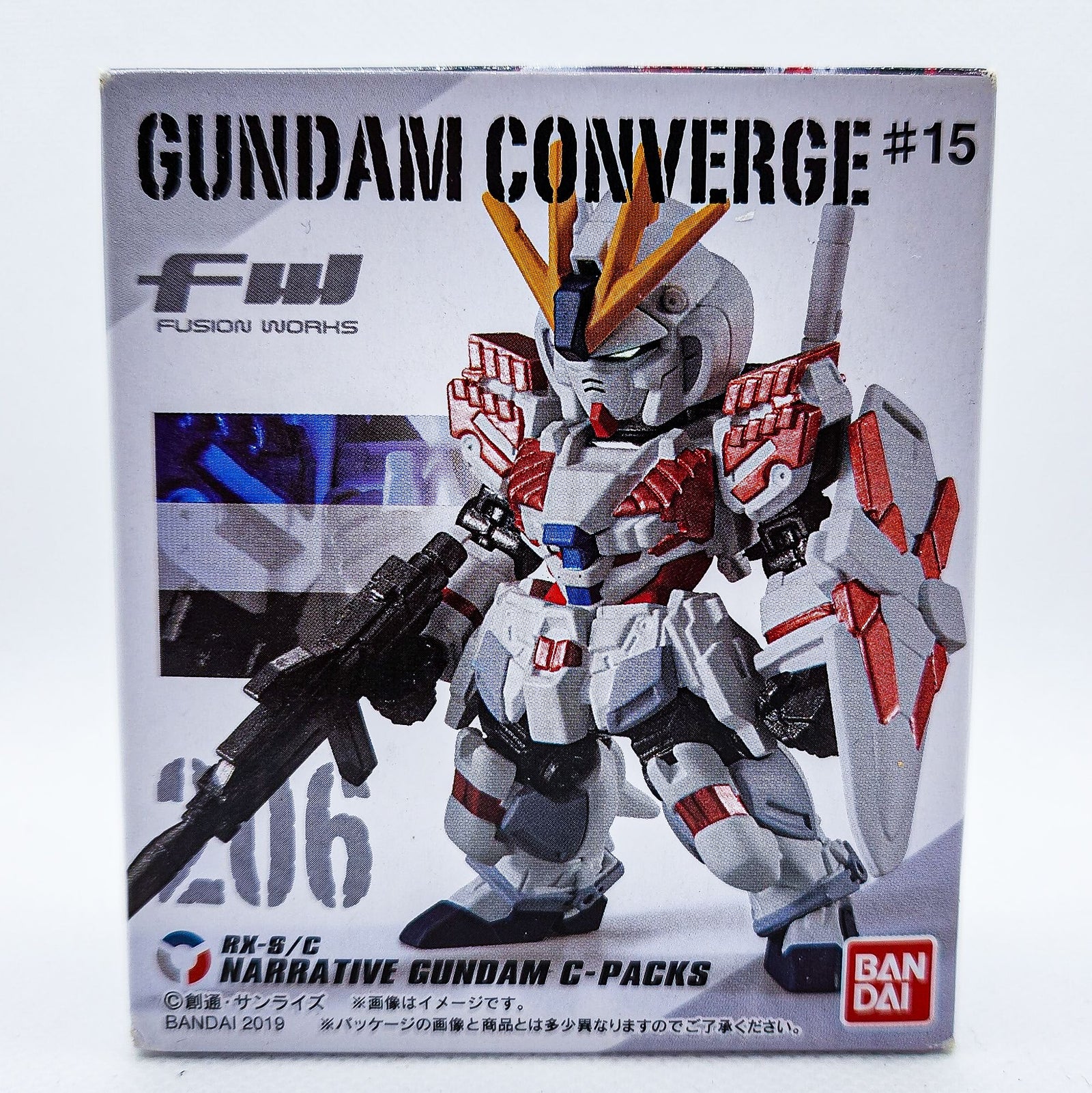 Gundam Converge #206 Narrative Gundam C-Packs by Bandai - 1
