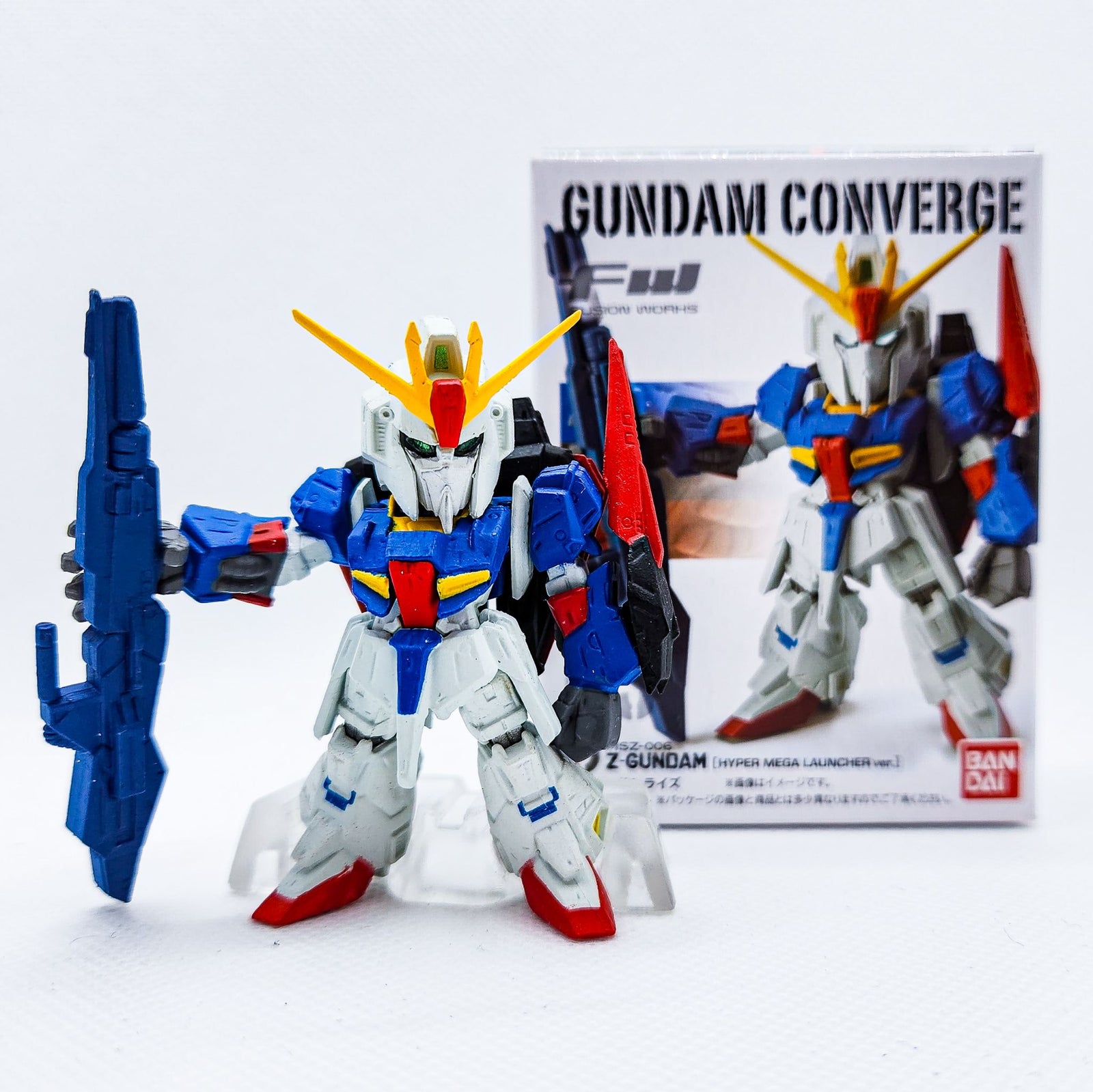 BANDAI - ma-c Gundam Converge #63 Zeta Gundam Hyper Mega Launcher by