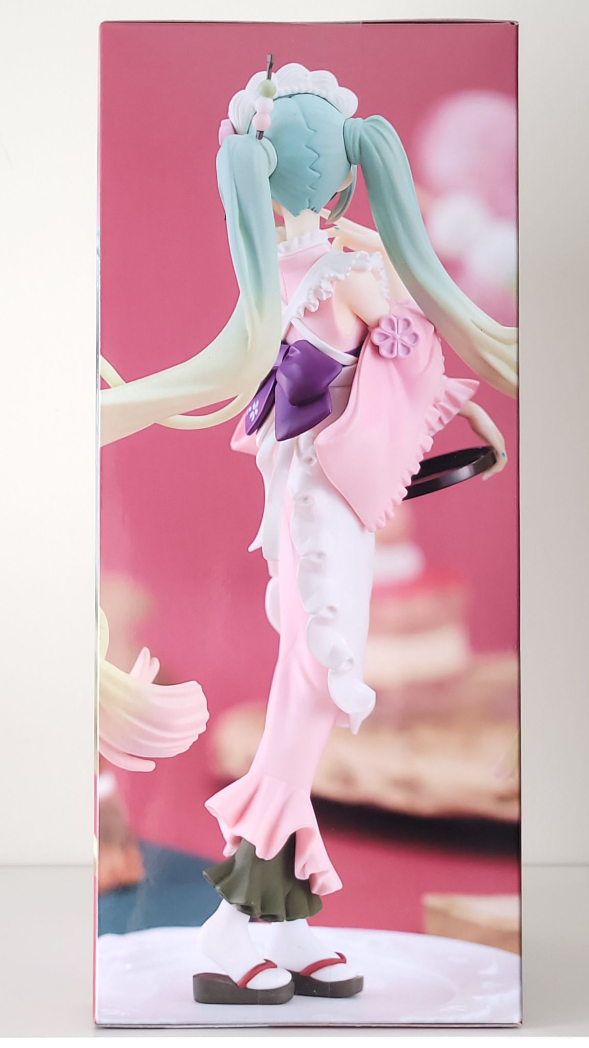 Hatsune Miku Exceed Creative Figure - Matcha Parfait Sakura by FuRyu - 3