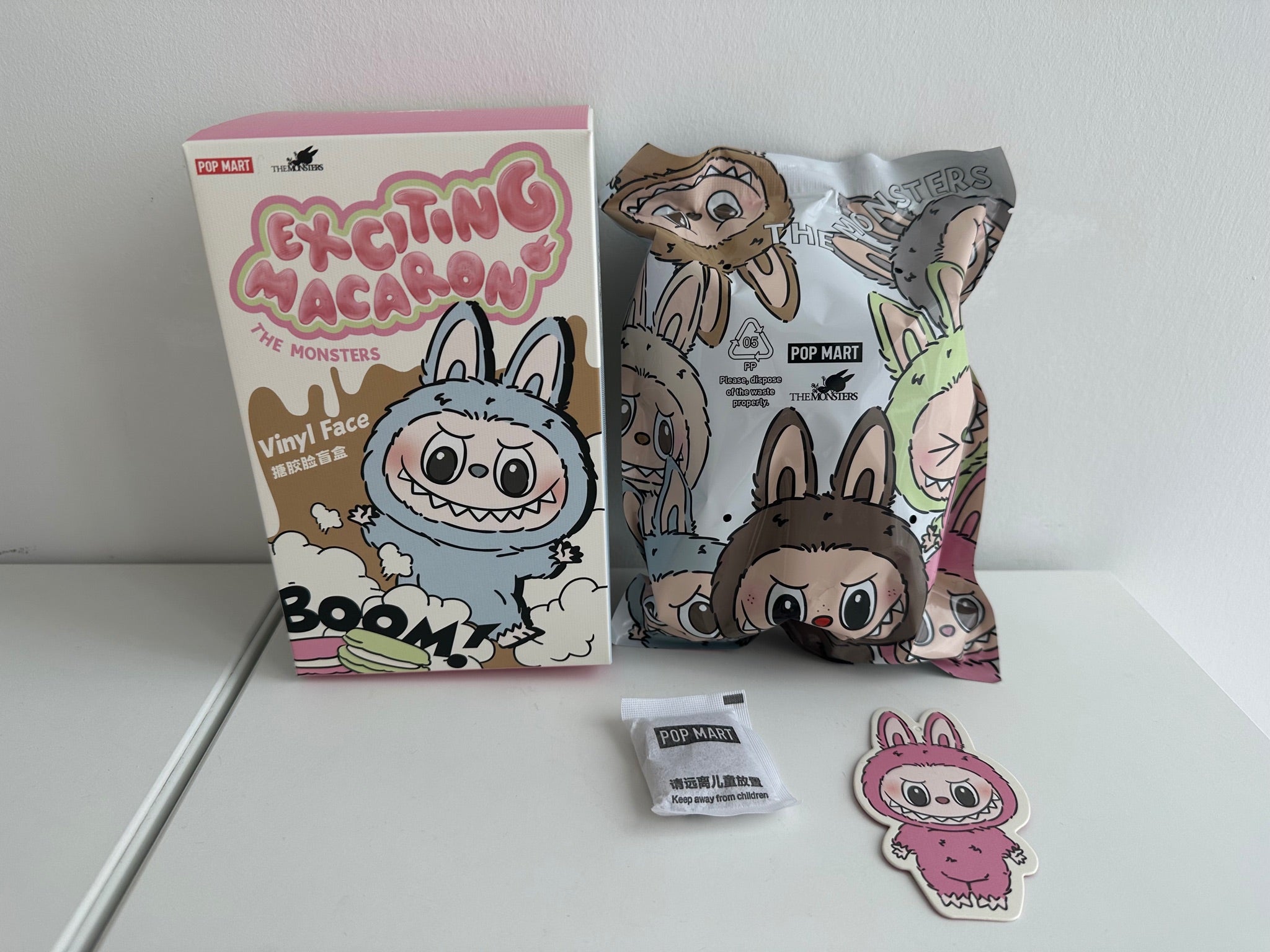 【LycheeBerry】正規品ラブブ EXciting Macaron Buy US Seller PopMart Labubu Authentic Exciting Macaron