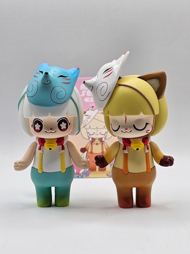 Kimmy &amp; Miki Fox - Set of 2 - Kimmy &amp; Miki Animal Series 1 - 52TOYS - 1