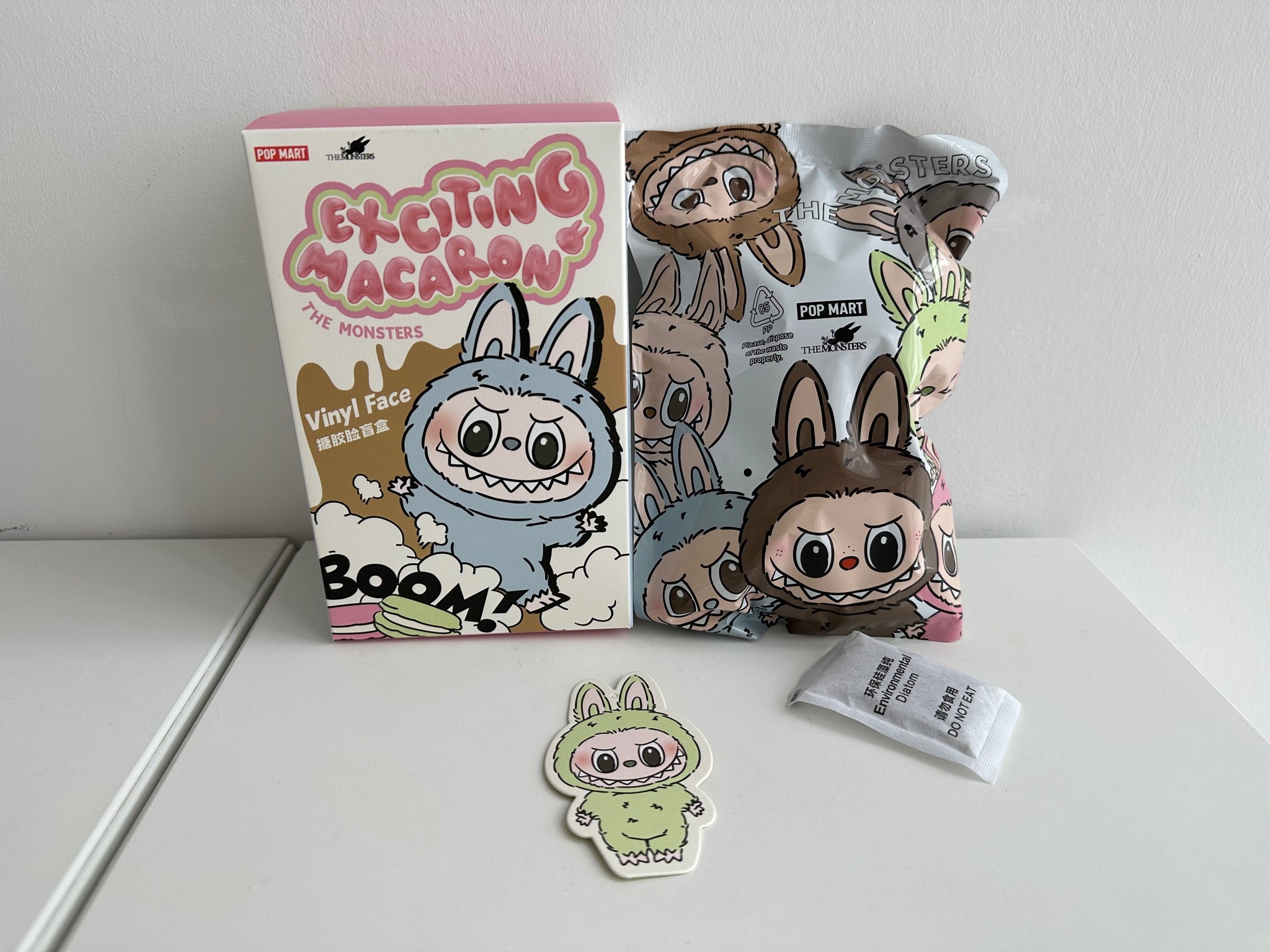 POPMART THE MONSTERS LABUBU macaron グリーン Popmart THE MONSTERS Macaron ぬいぐるみLabubu（LABUBU THE
