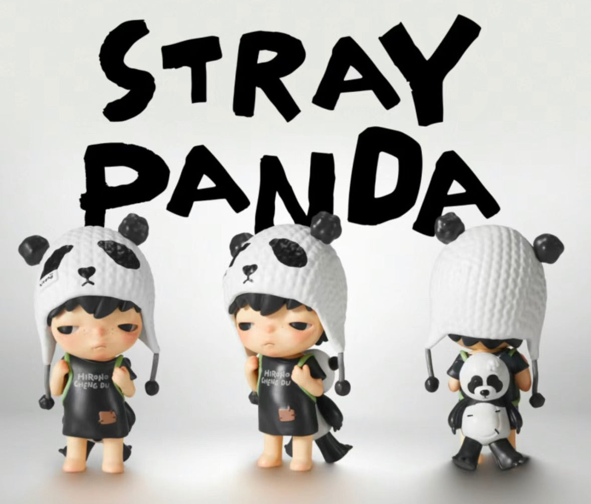 その他 POPMART Hirono Doll PANDA Hirono Doll Panda Figure by POP MART - Mindzai Toy Shop