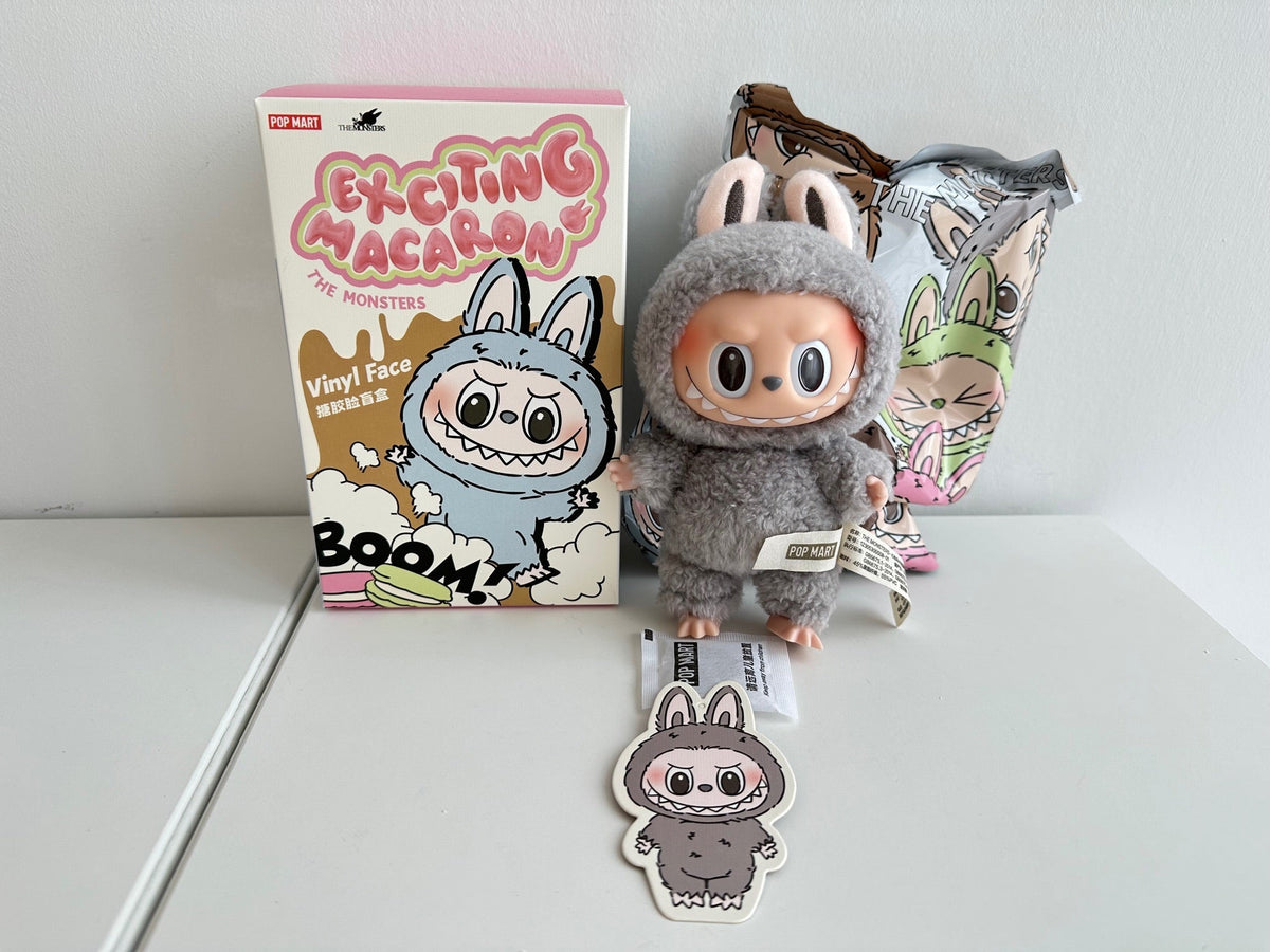 Sesame Bean - The Monsters Exciting Macarons Vinyl Face Blind Box by POP MART - 2