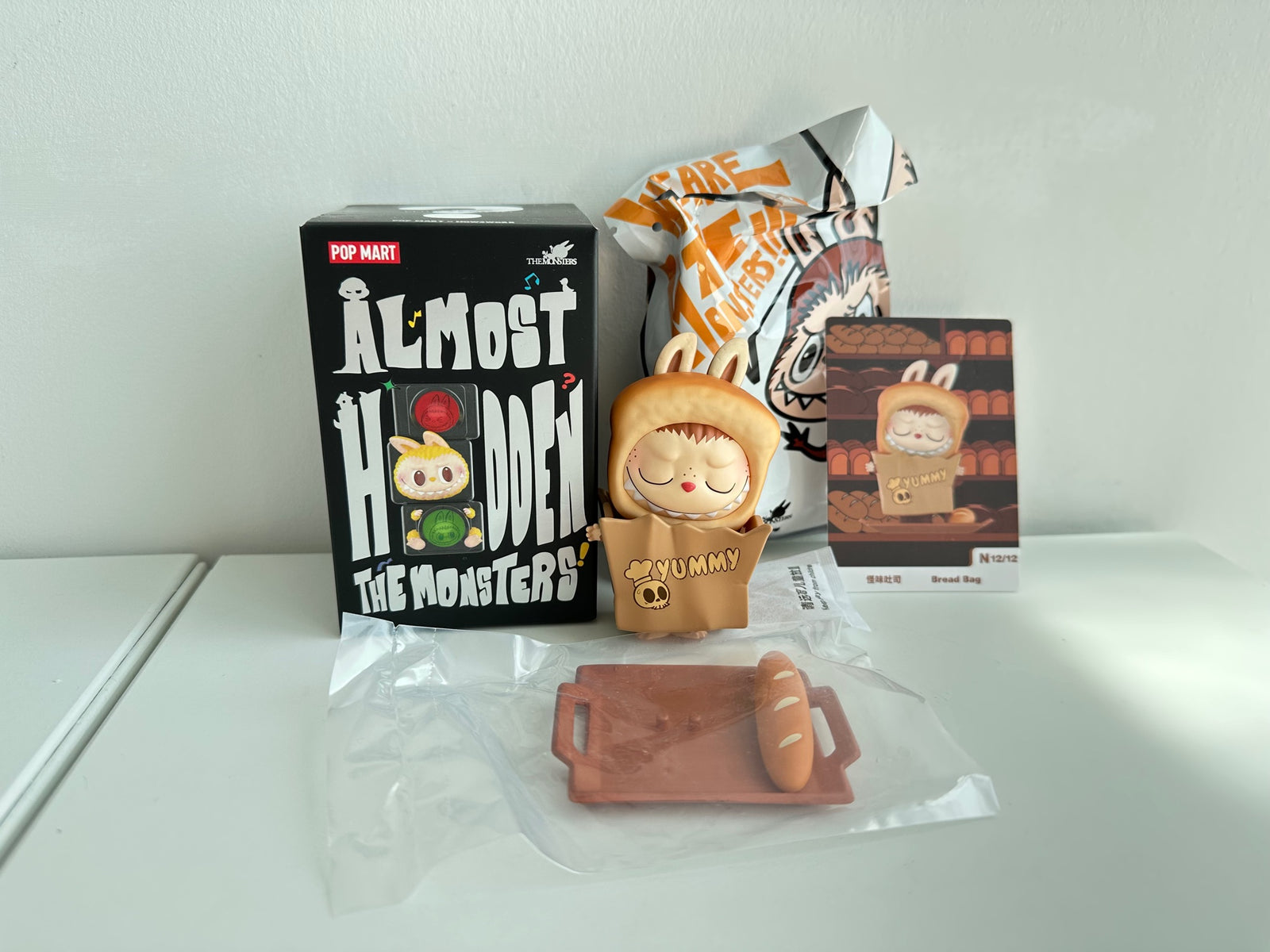 Bread Bag - Labubu The Monsters Almost Hidden Series by POP MART - 1