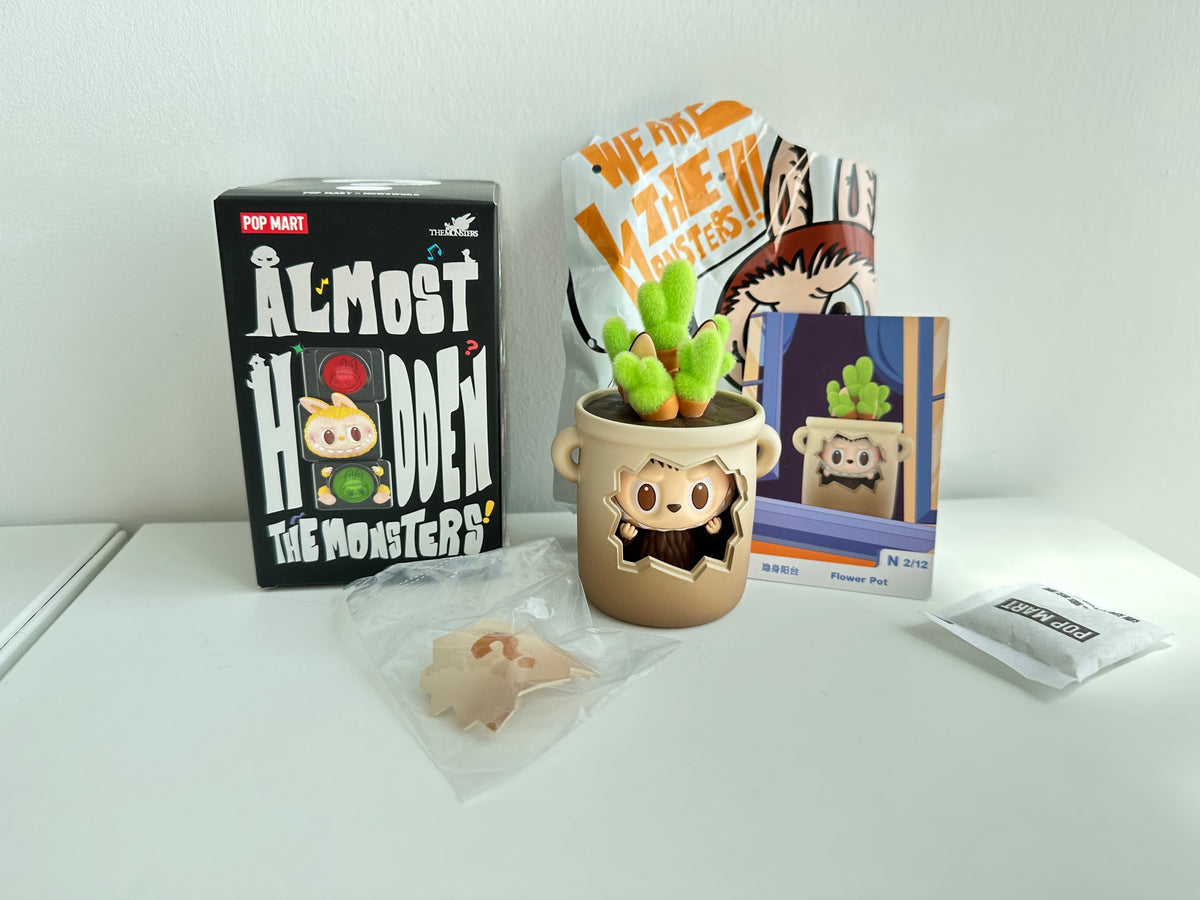  Flower Pot - Labubu The Monsters Almost Hidden Series by POP MART - 2