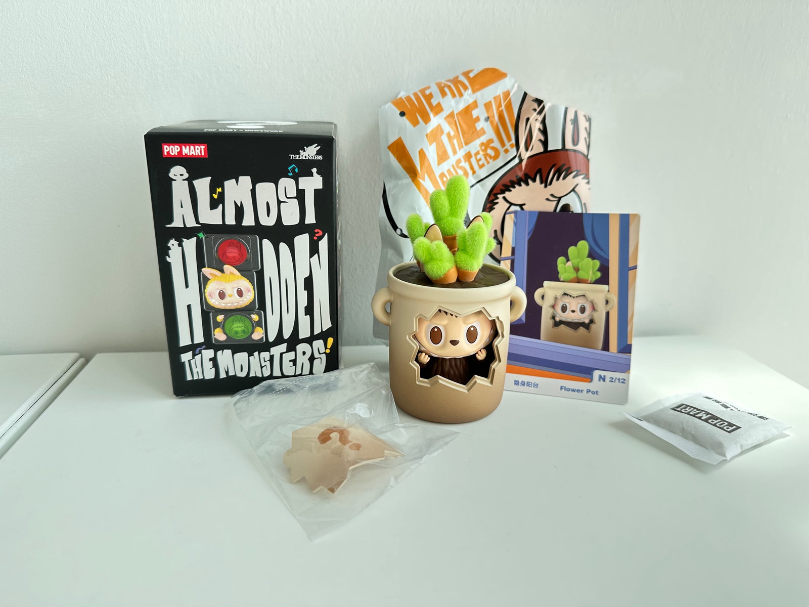 Flower Pot - Labubu The Monsters Almost Hidden Series by POP