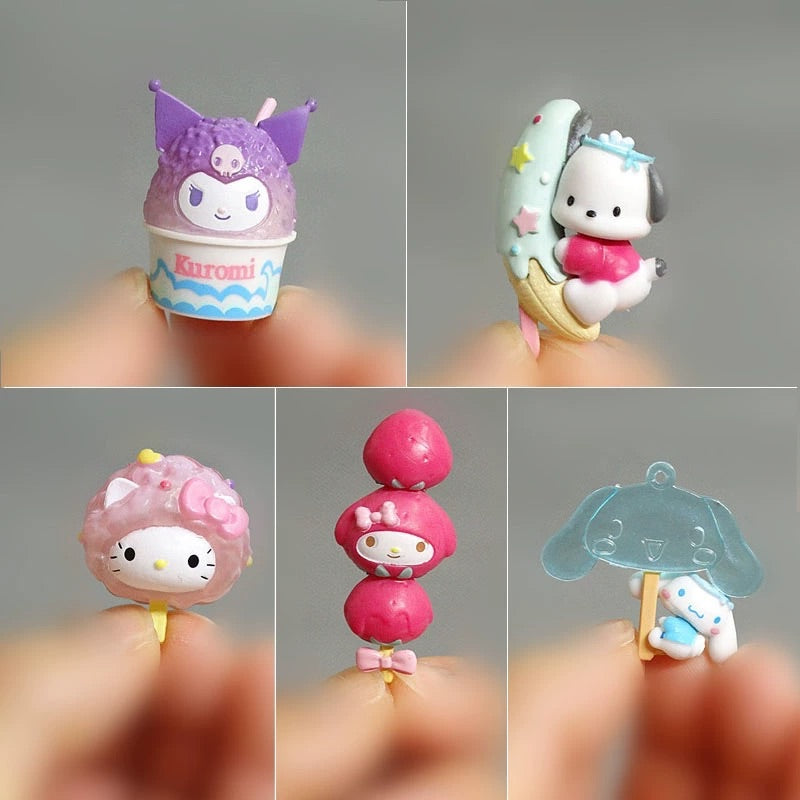 Sanrio Miniature Charms - Set of 5 - 1