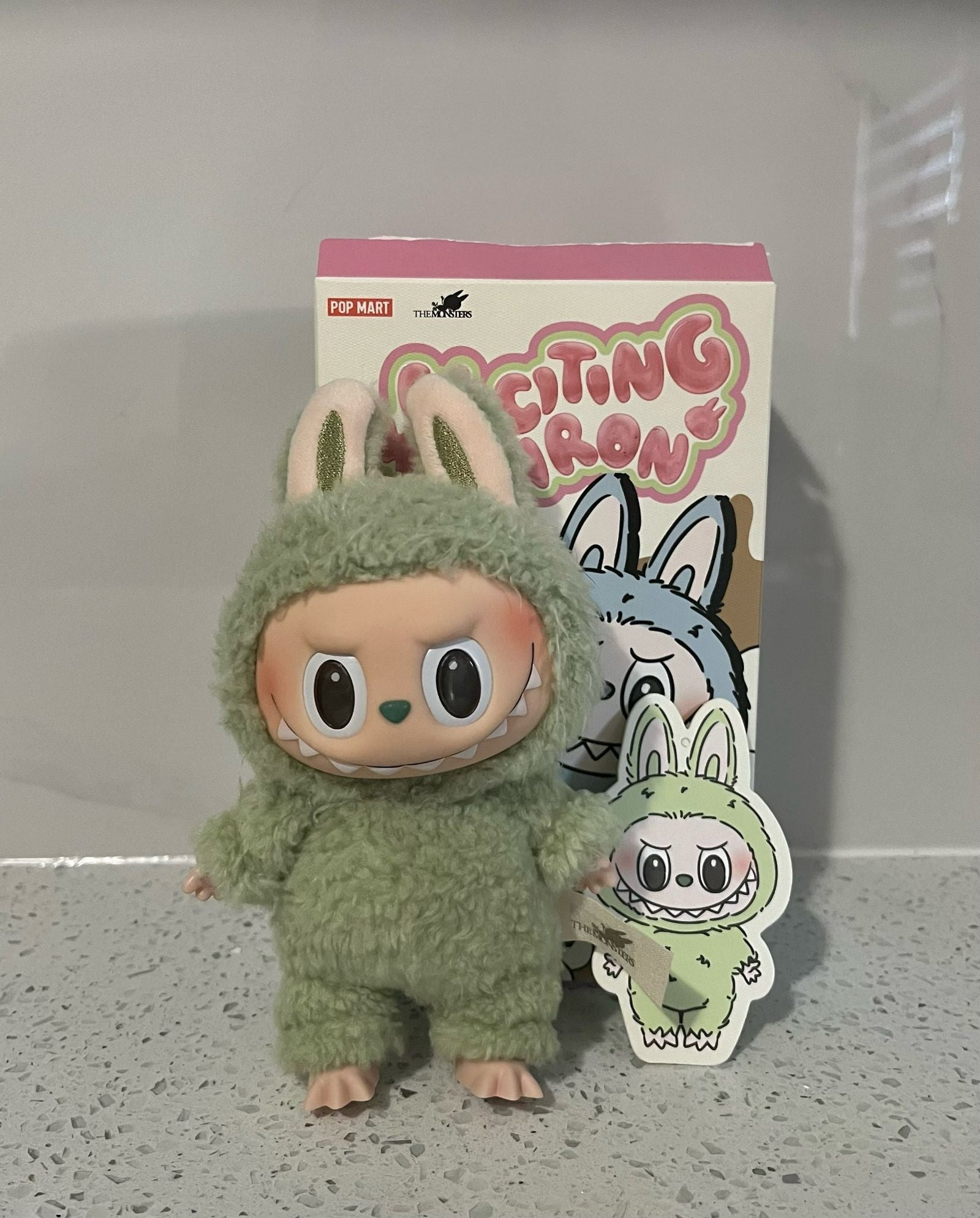 Green Grape Labubu - THE MONSTERS Exciting Macarons Vinyl Face Blind Box - POP MART - 1