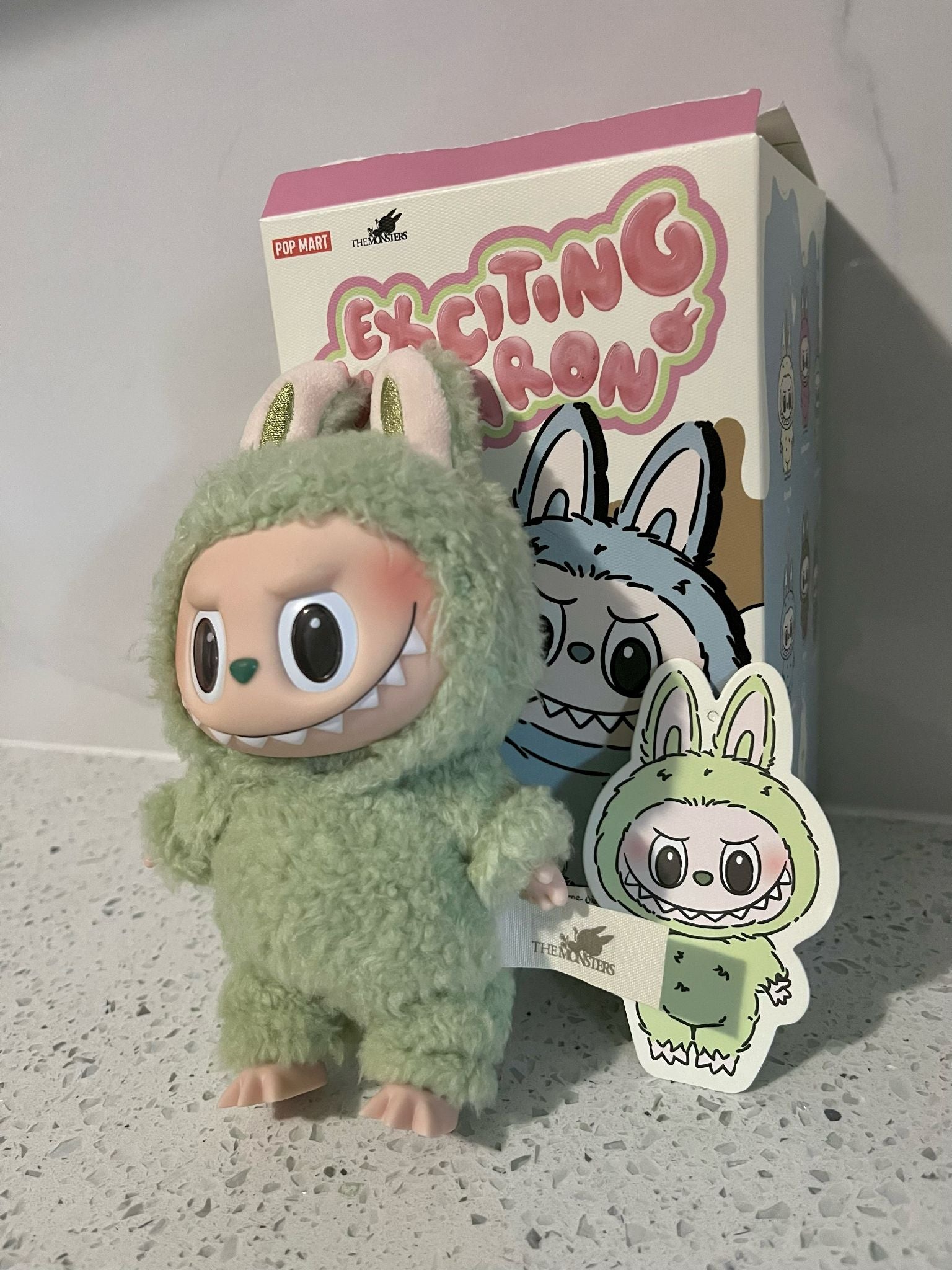 Green Grape Labubu - THE MONSTERS Exciting Macarons Vinyl Face Blind Box - POP MART - 3