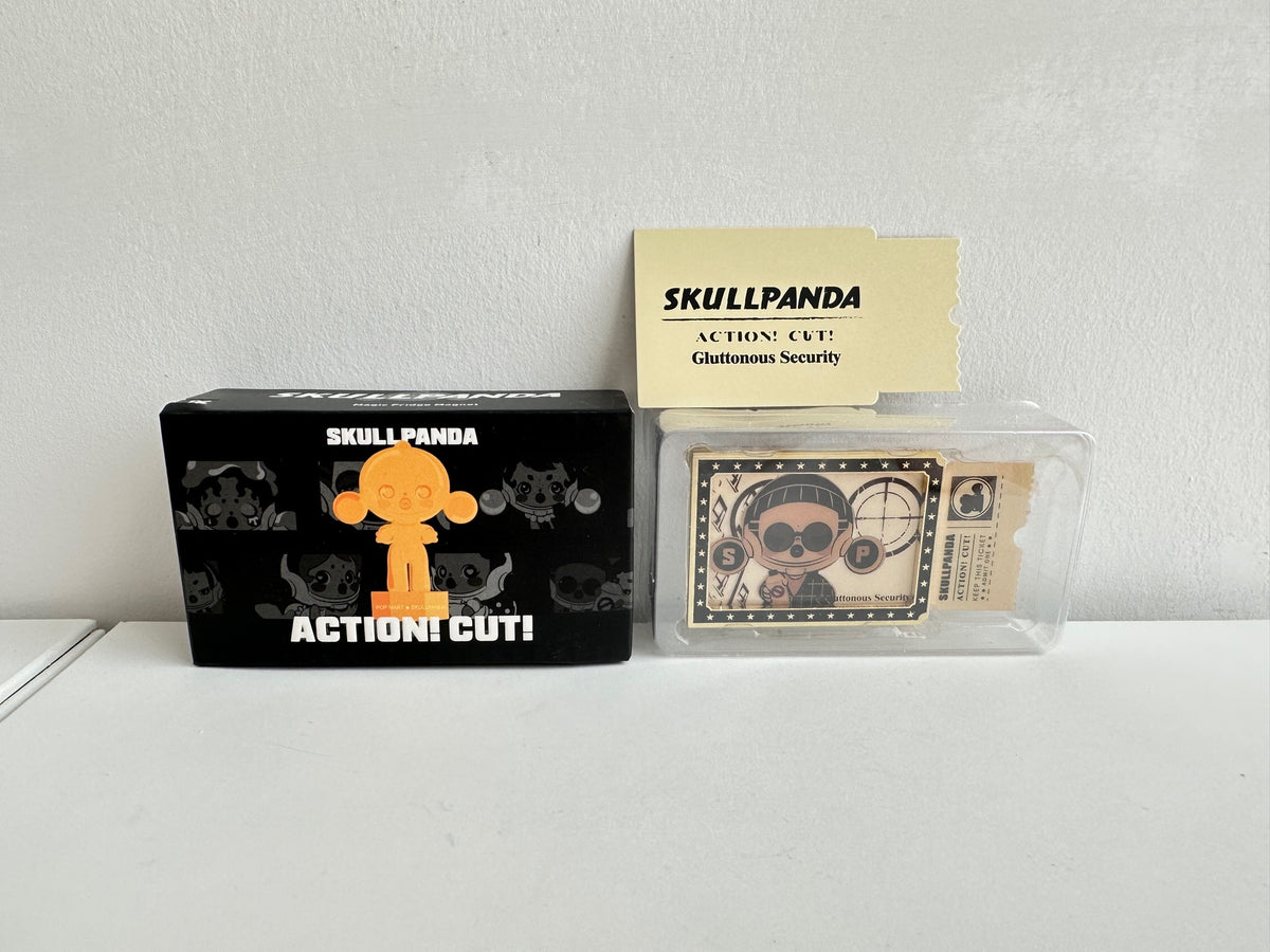 Gluttonous Security - SKULLPANDA Action! Cut! Fridge Magnet Series by POP MART - 1