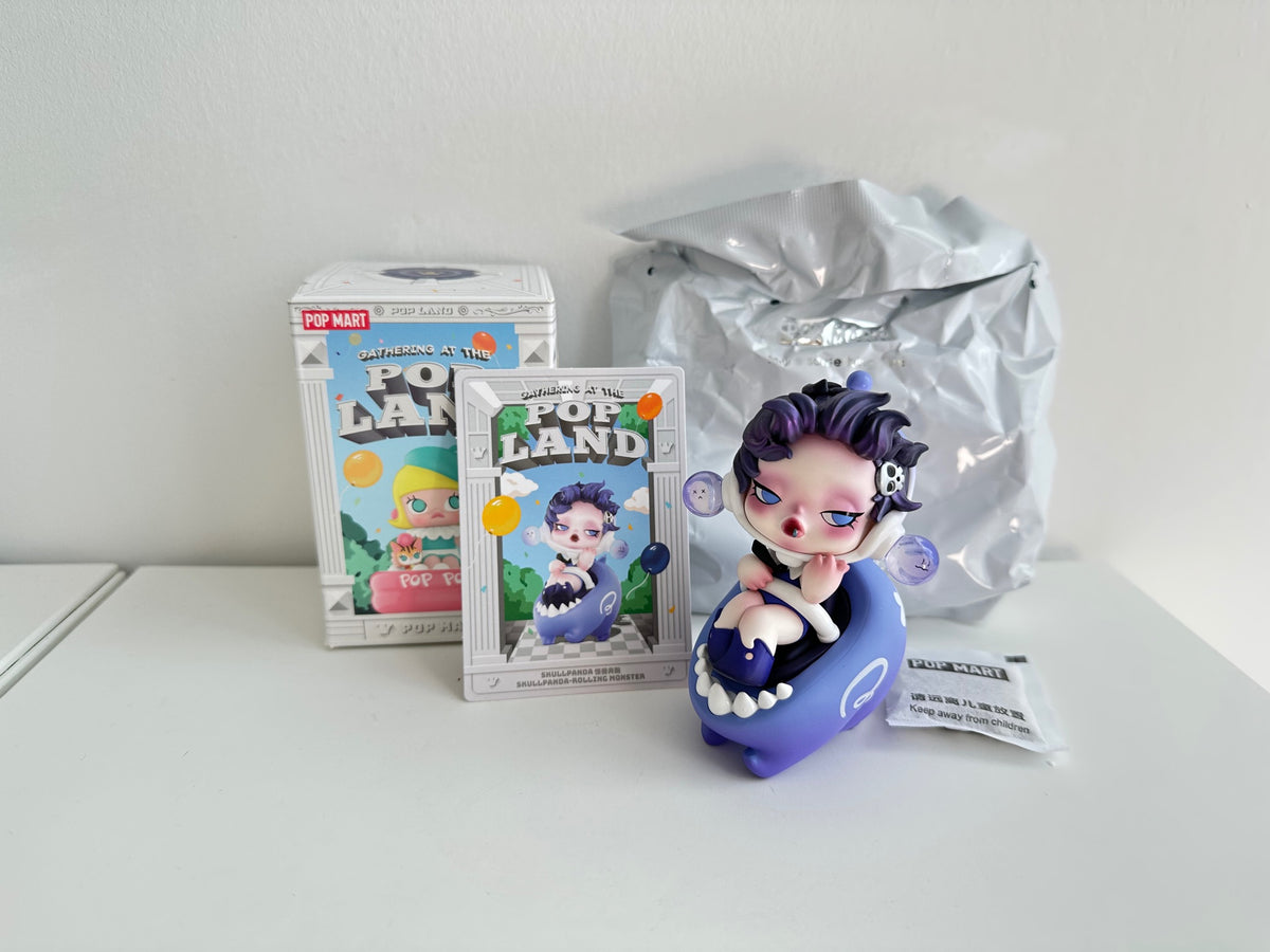 SKULLPANDA ROLLING MONSTER - Gathering At The POP LAND BY POP MART  - 2