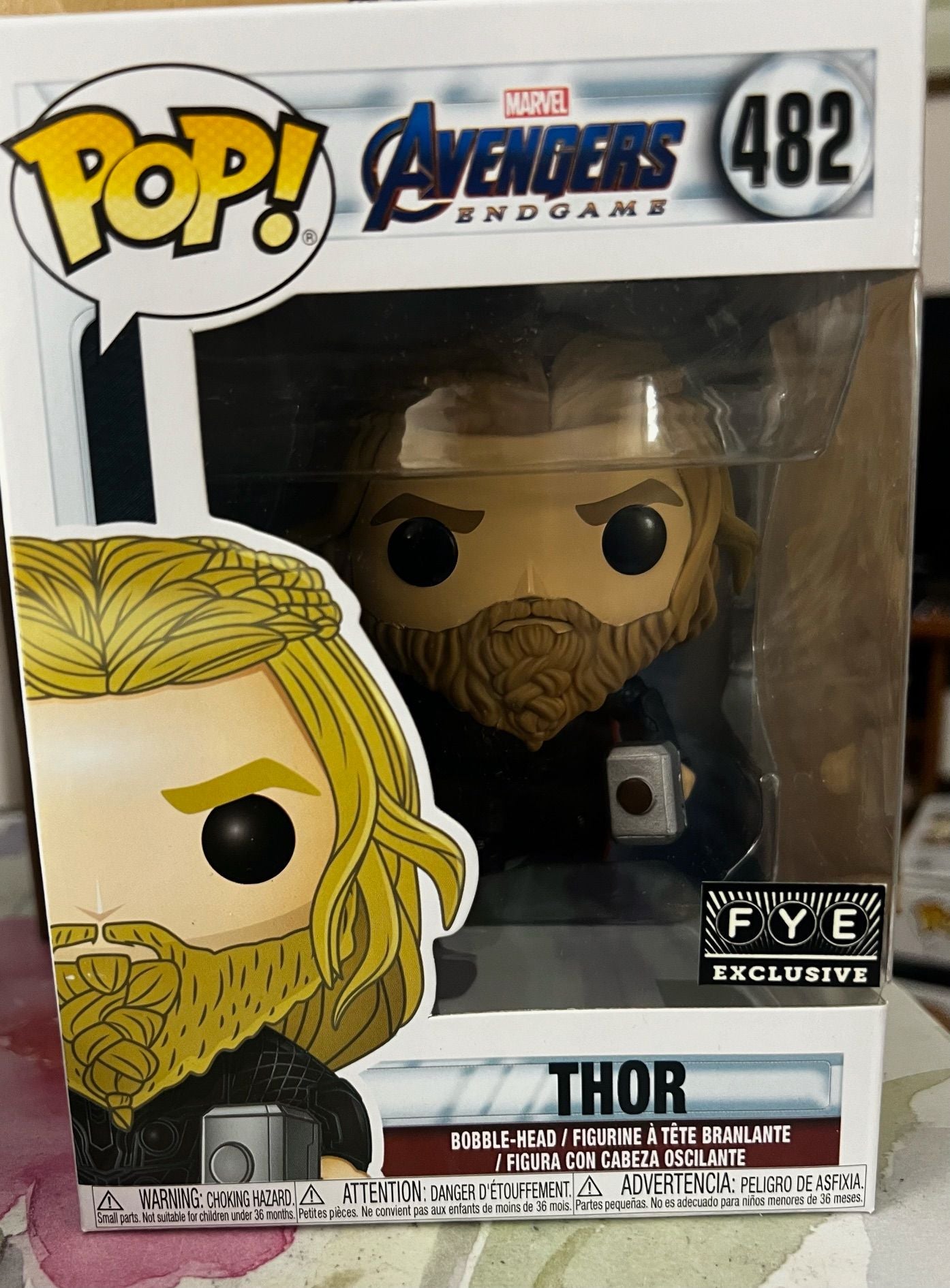 #482 Thor (FYE Exclusive) - Marvel Avengers Endgame - Funko Pop - 1