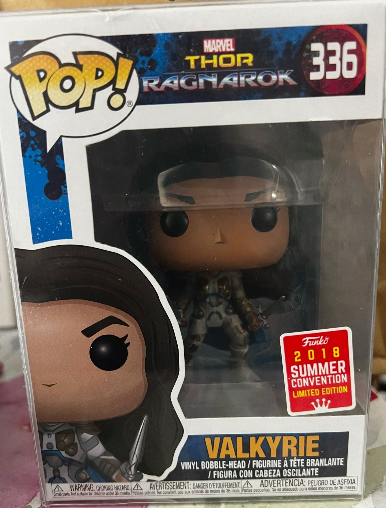 #336 Valkyrie (2018 - Summer Convention Limited Edition) - Marvel Thor Ragnarok - Funko Pop - 1