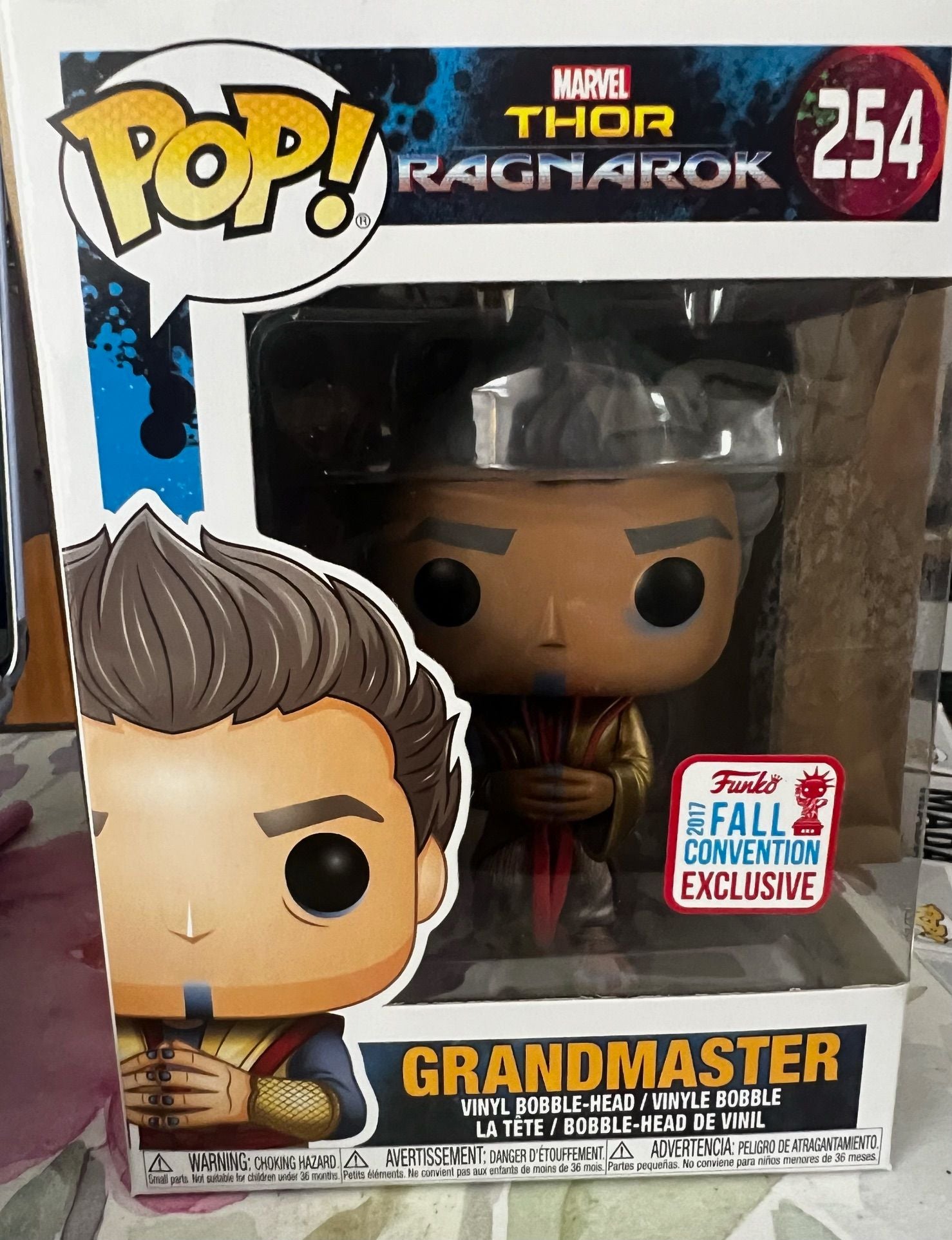 #254 Grandmaster (2017 - Fall Convention Exclusive) - Marvel Thor Ragnarok - Funko Pop - 1