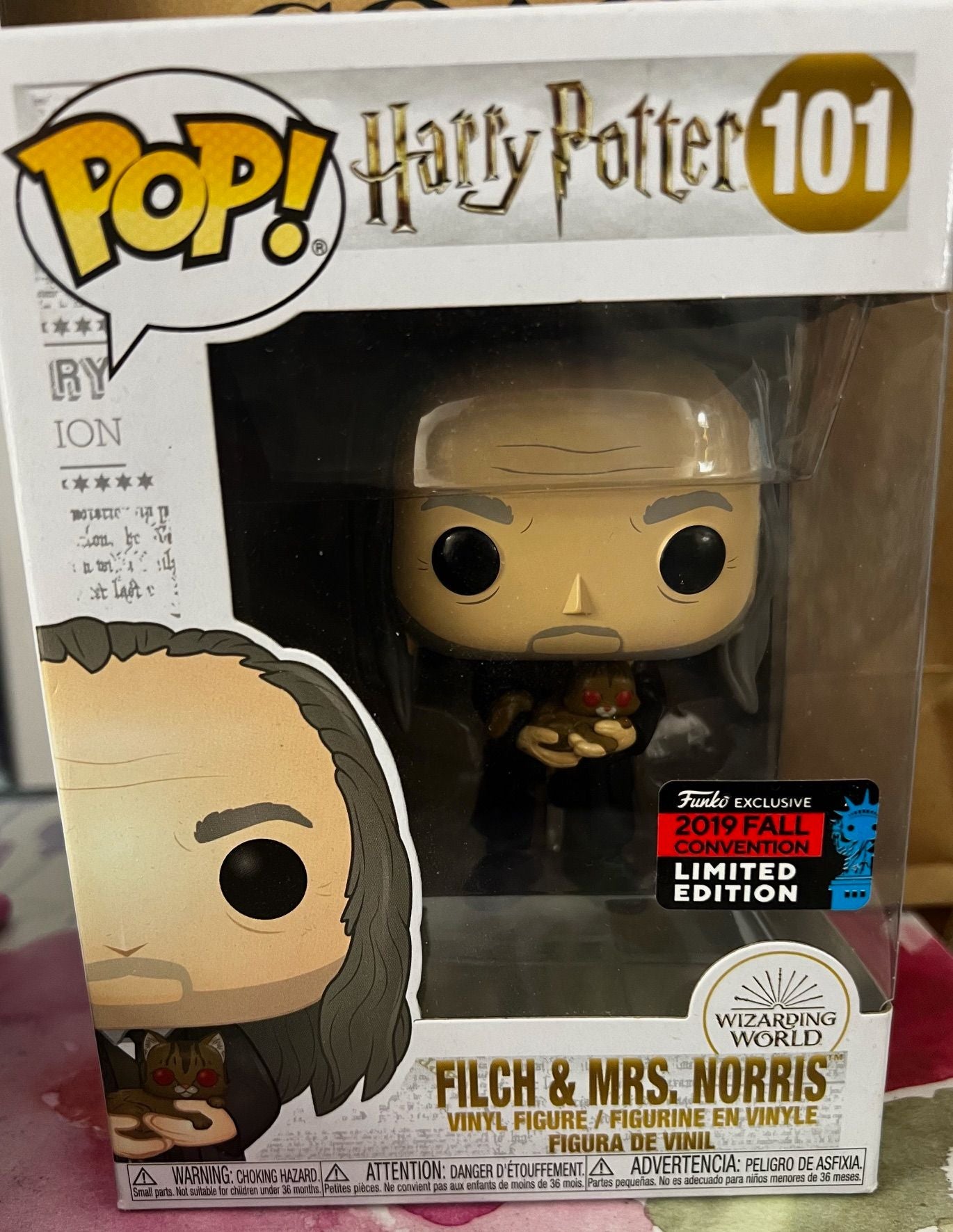 #101 - Filch & Mrs. Norris (2019 Fall Convention Limited Edition) - Harry Potter - 1
