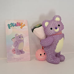 INSTINCTOY Muckey MILKY SPARKLE GID 蓄光 In the dawn's light 💫 a hidden presence emerges radiating a