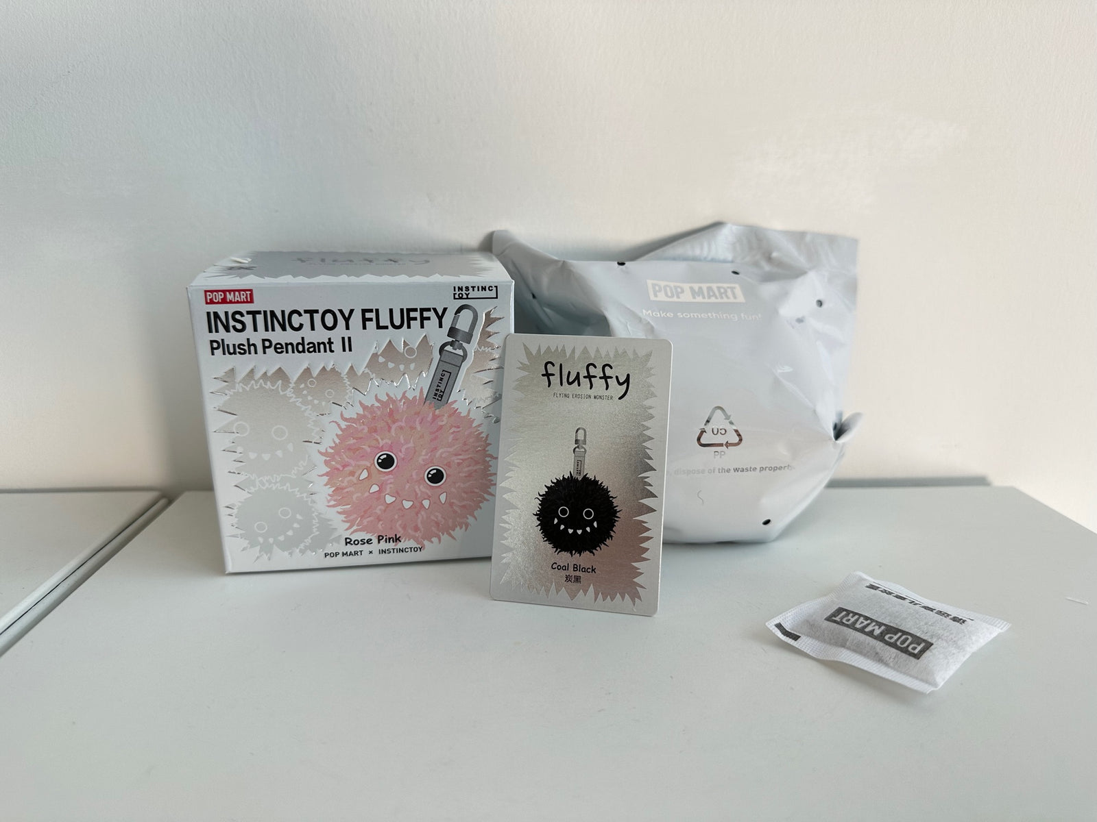 セール INSTINCTOY FLUFFY Plush Pendant 2 Honey Yellow - INSTINCTOY FLUFFY Plush Pendant II by POP