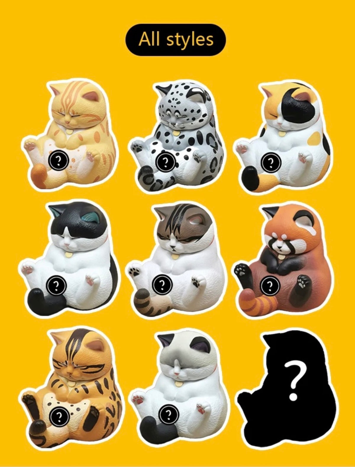 Cjoy - Crotch Staring Cat V.2.0 - One blind box - 2