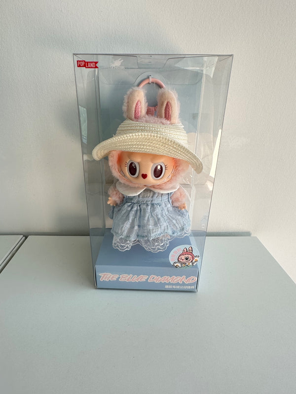 ぬいぐるみ POPMART LABUBU MOKOKO The Blue Diamond Authentic) Pop Mart Labubu Mokoko The Blue Diamond Plush
